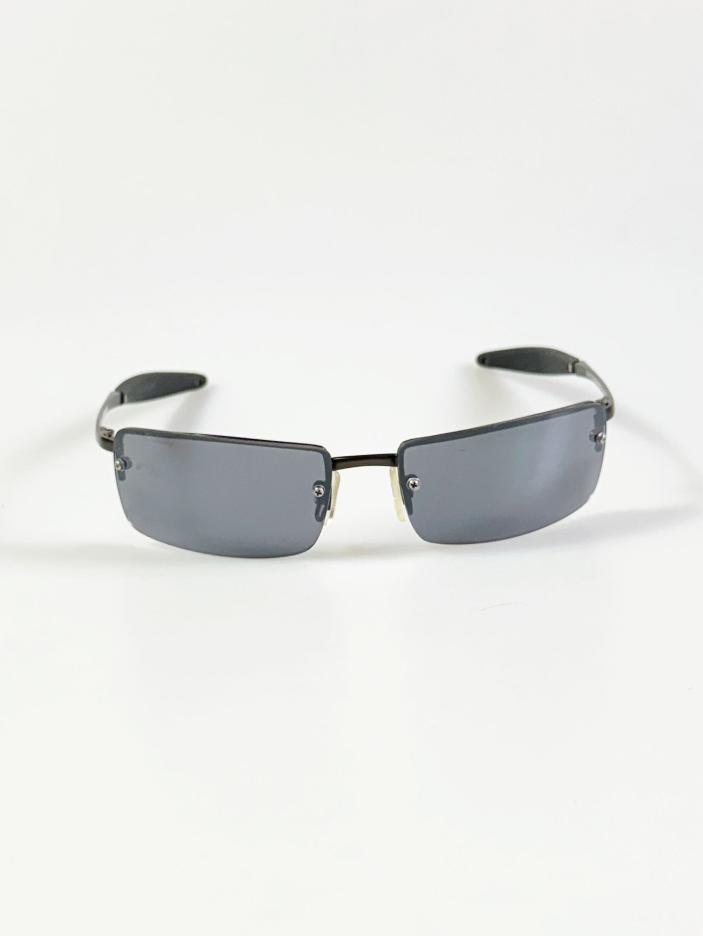 90's UNOSOLEIL Rimless Square Metal Sunglasses