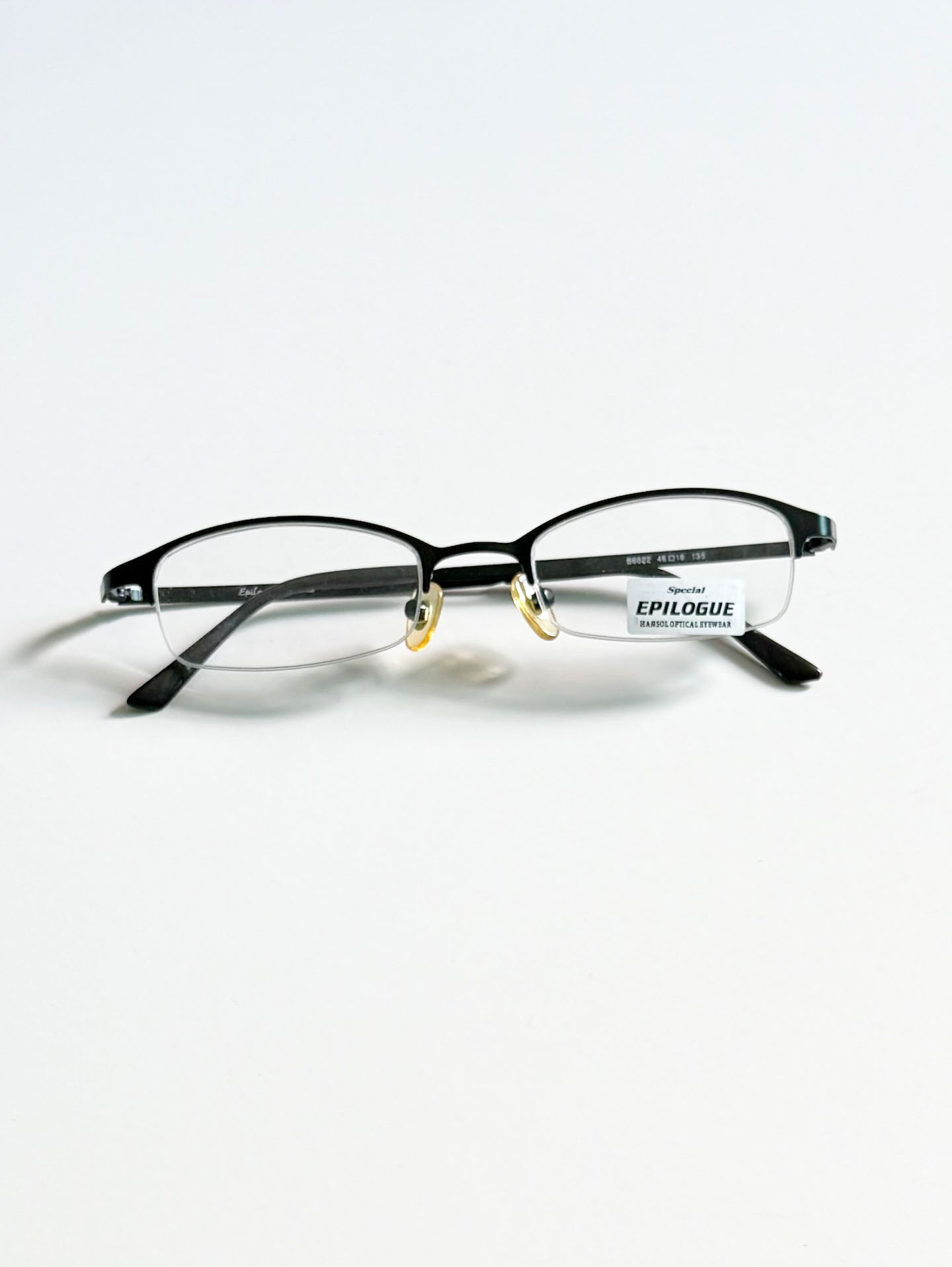EPILOGUE Deadstock Semi-Rimless Glasses Collection Series 02