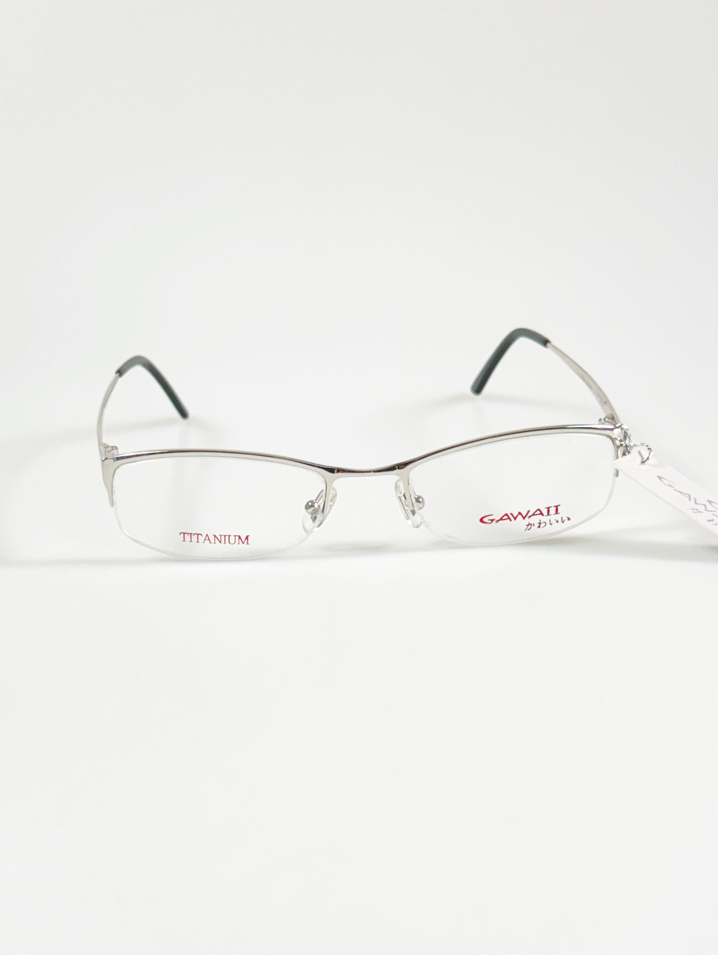 Series 01. GAWAII Vintage Titanium Semi-Rimless Eyewear Collection