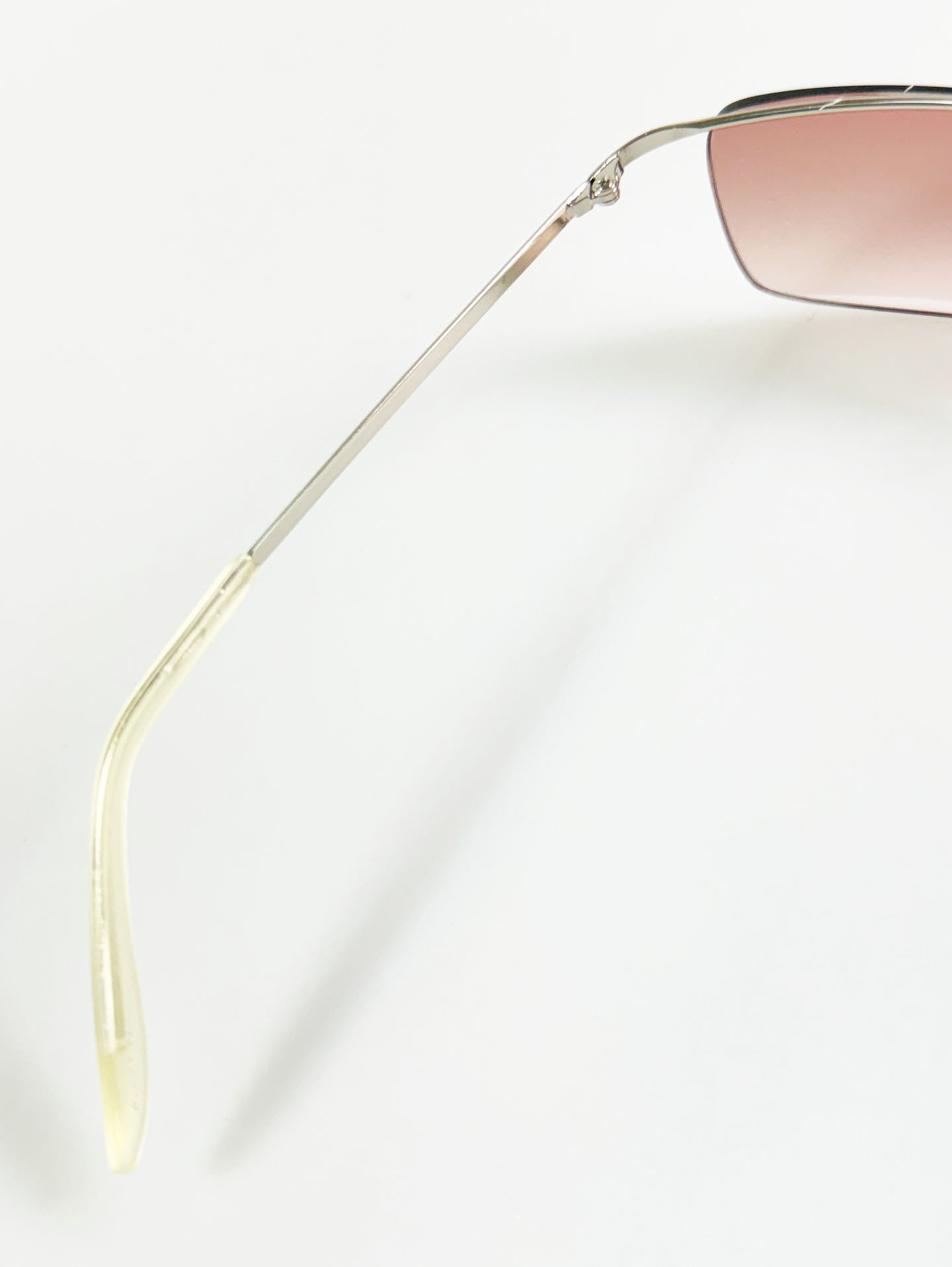 CAPRIO Rimless Square Metal Tint Sunglasses