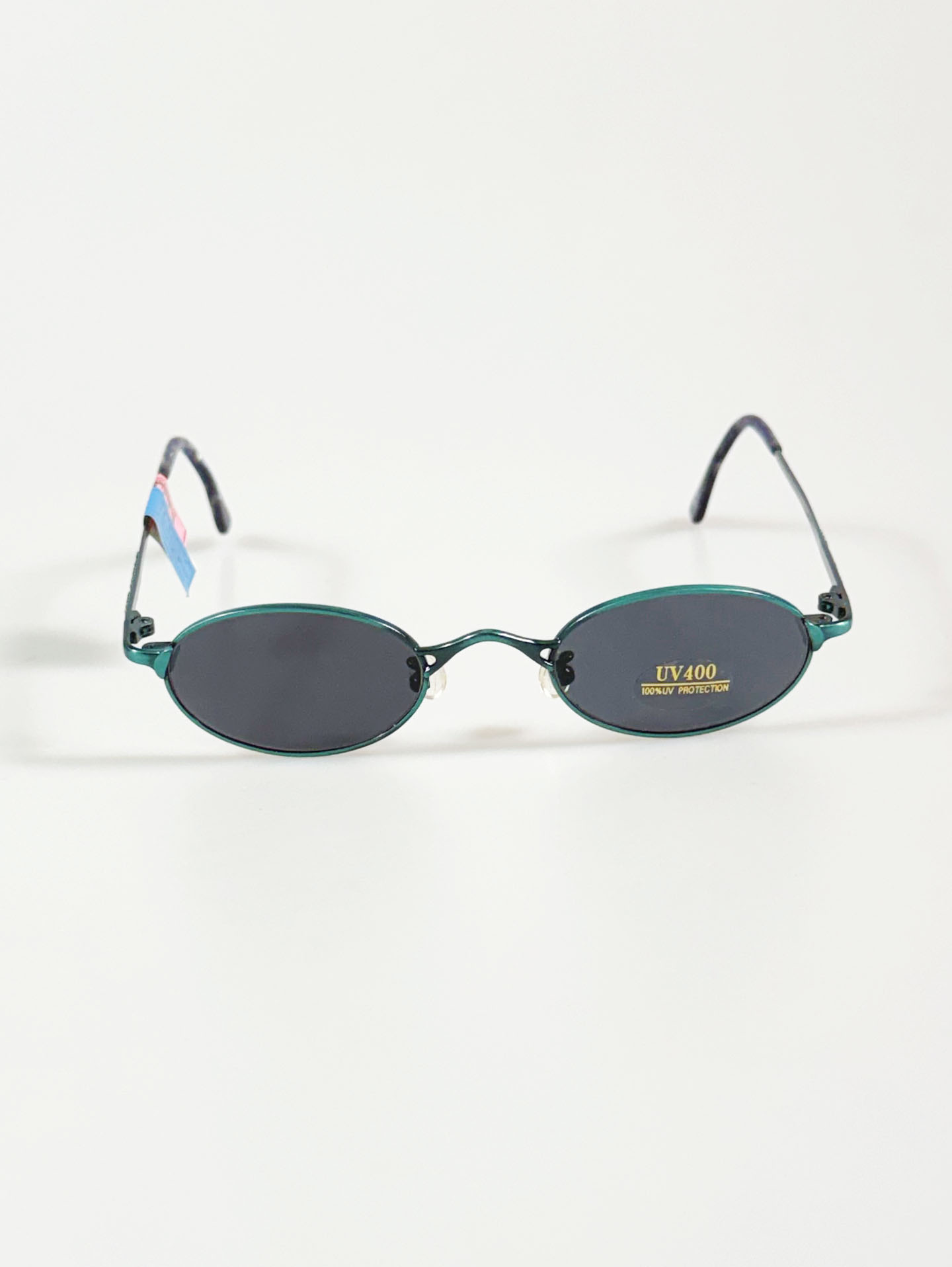 90's Christian Kevin Slim Oval Metal Frame Sunglasses