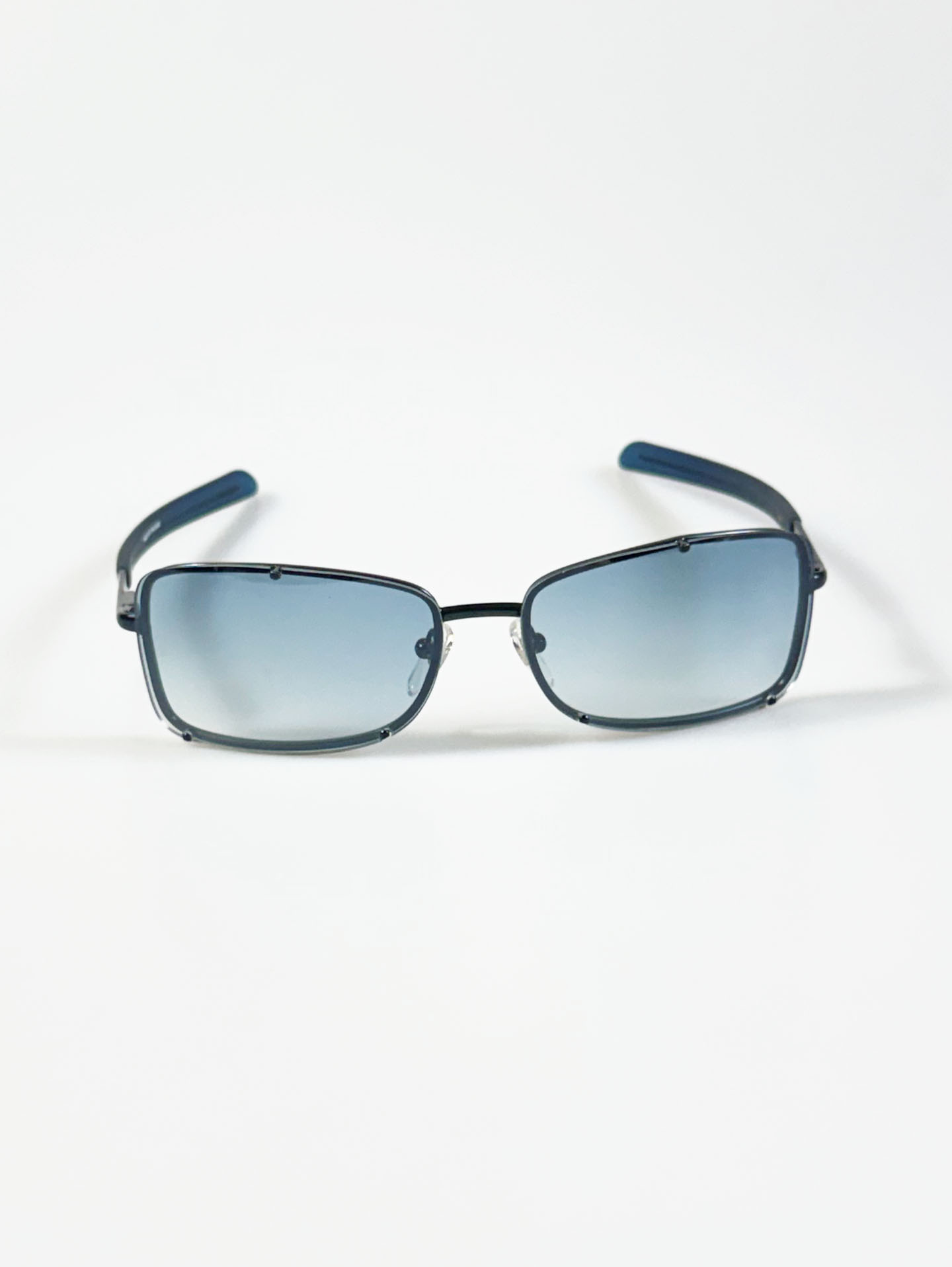 IXRON Rimless Square Metal Tint Sunglasses
