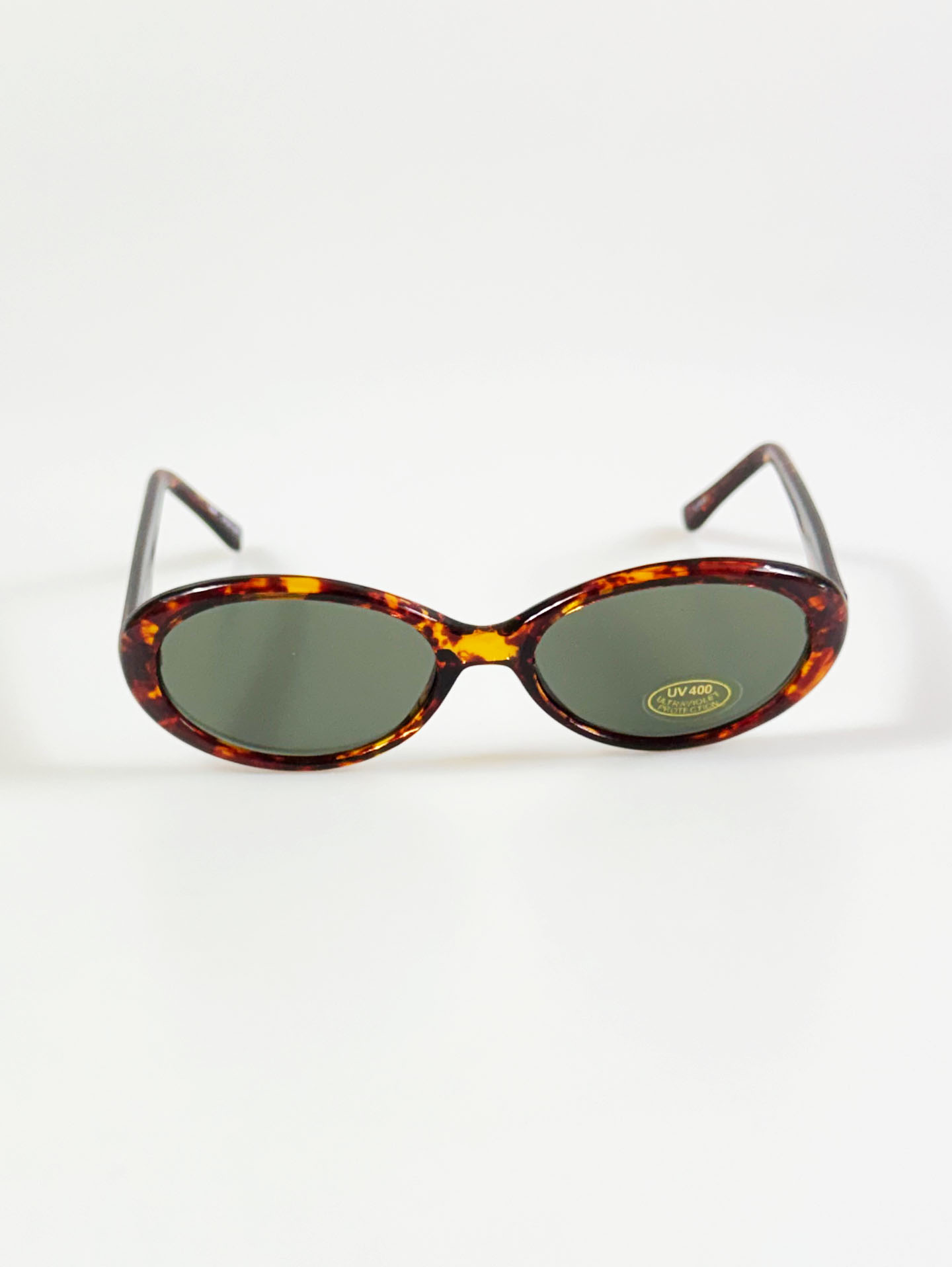 YUPPY Tortoiseshell Bold Oval Sunglasses