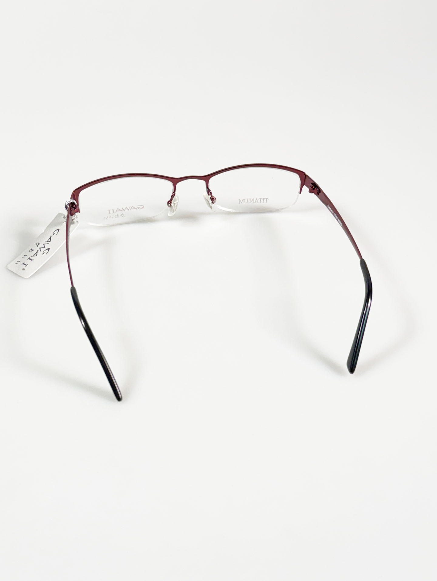 Series 01. GAWAII Vintage Titanium Semi-Rimless Eyewear Collection