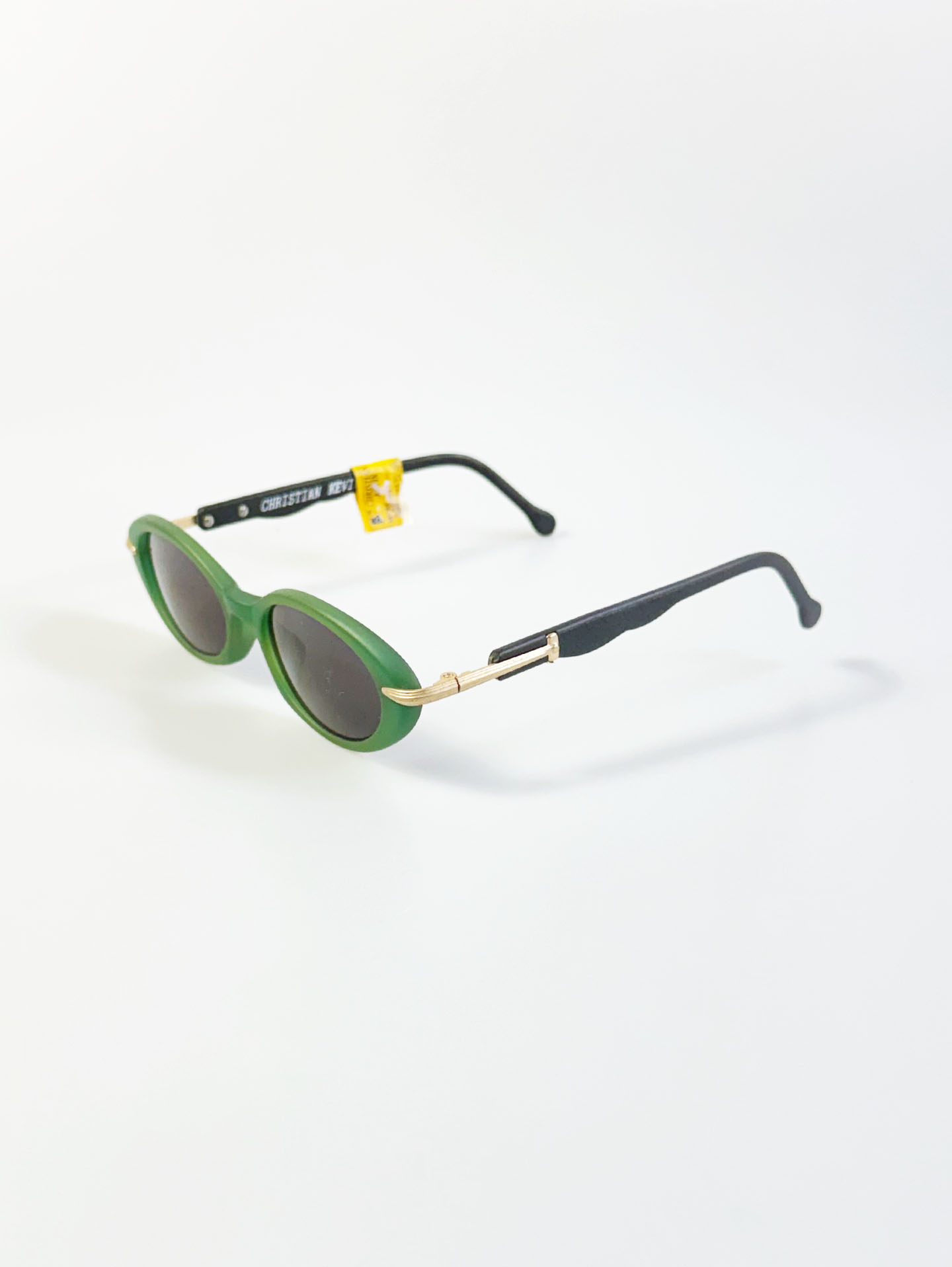 90's Christian Kevin Bold Oval Frame Sunglasses