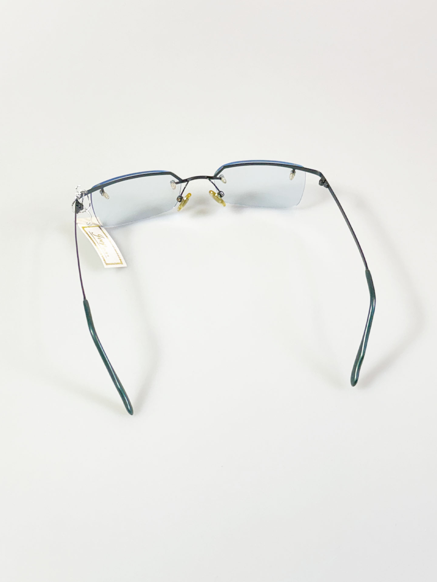 JEEP Semi-Rimless Square Metal Tinted Glasses