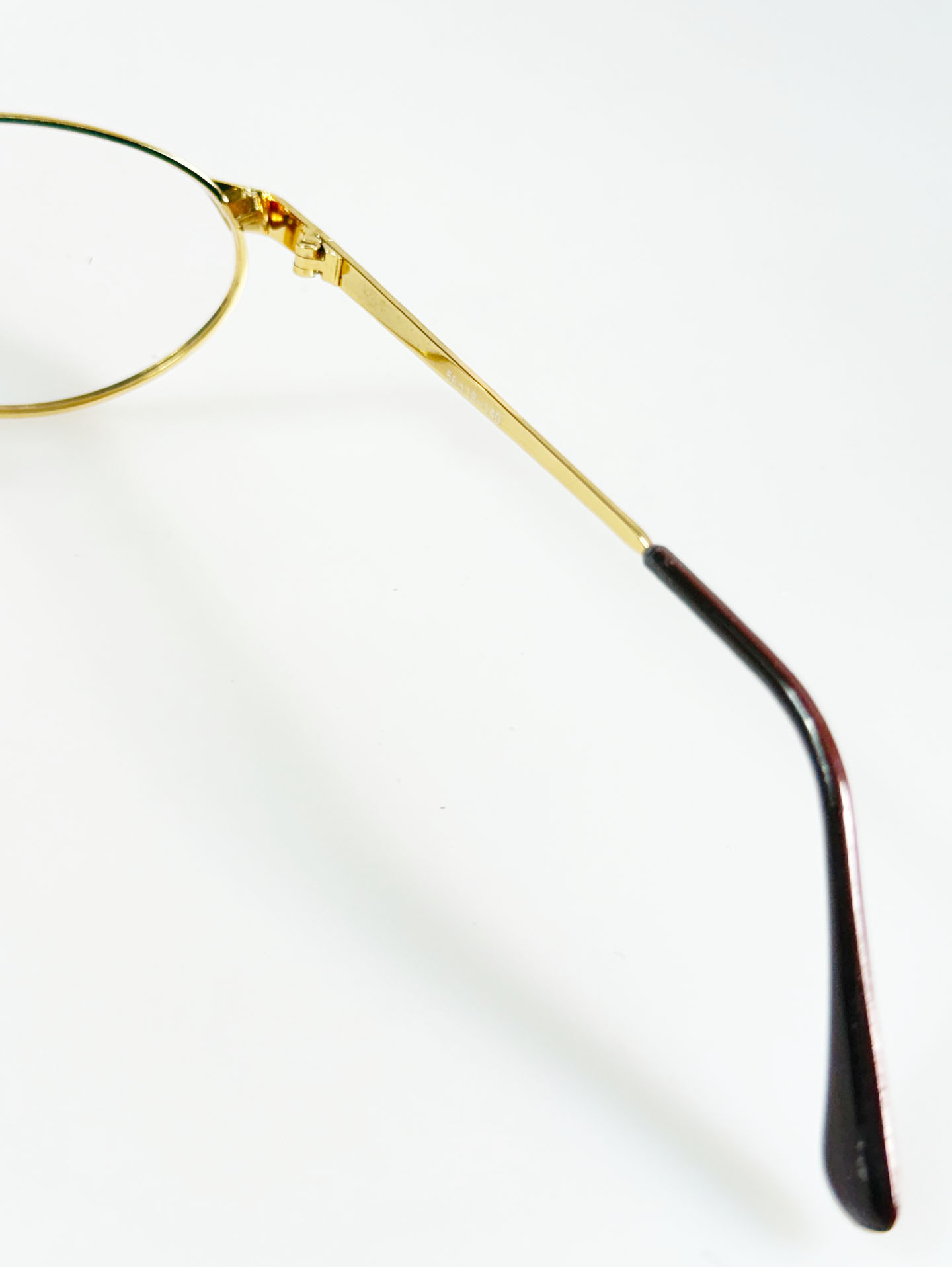 90's TIVANO Gold Double-Bridge Aviator Glasses