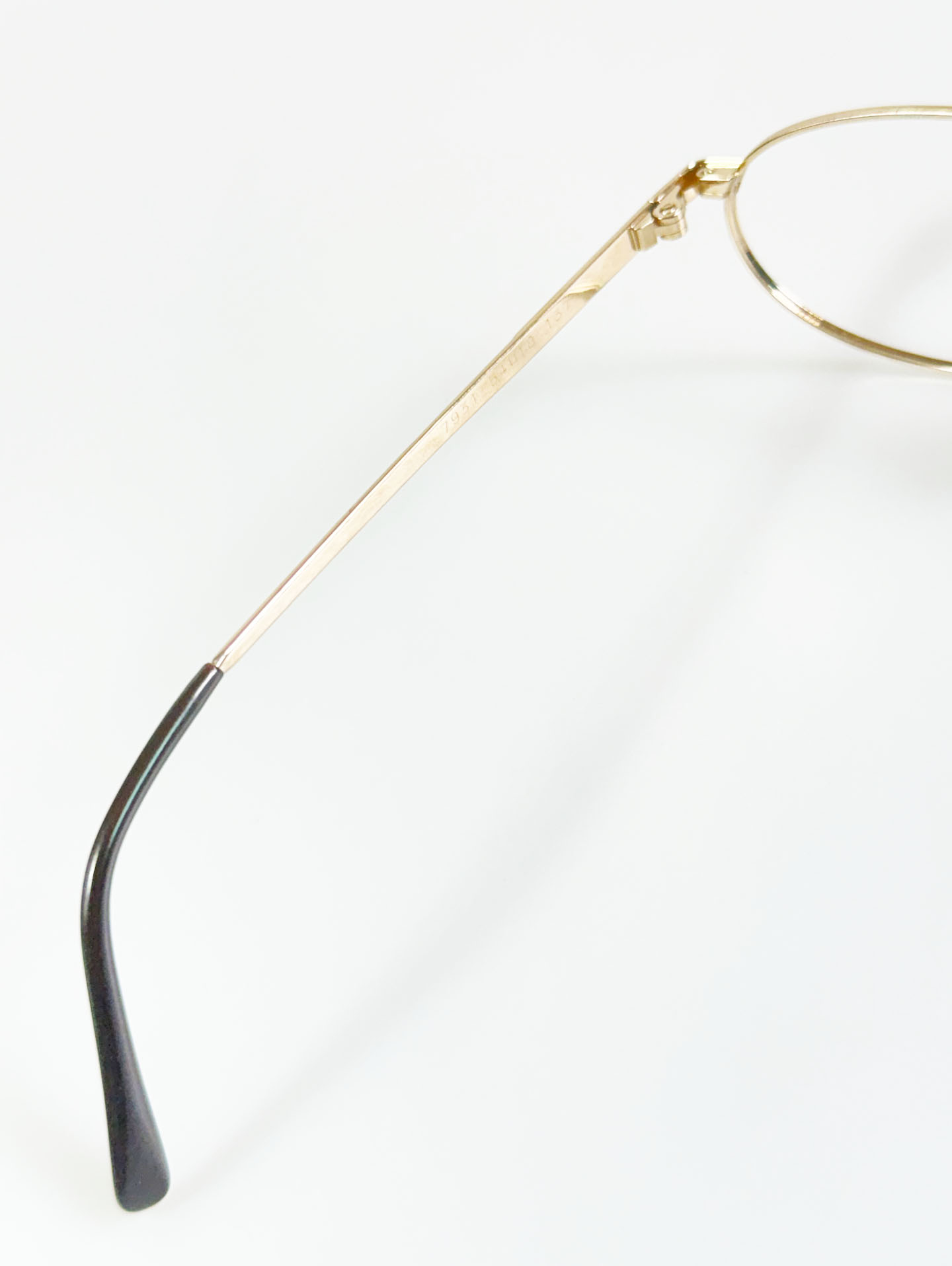 Marelli Gold Square Metal Boeing Frame Glasses