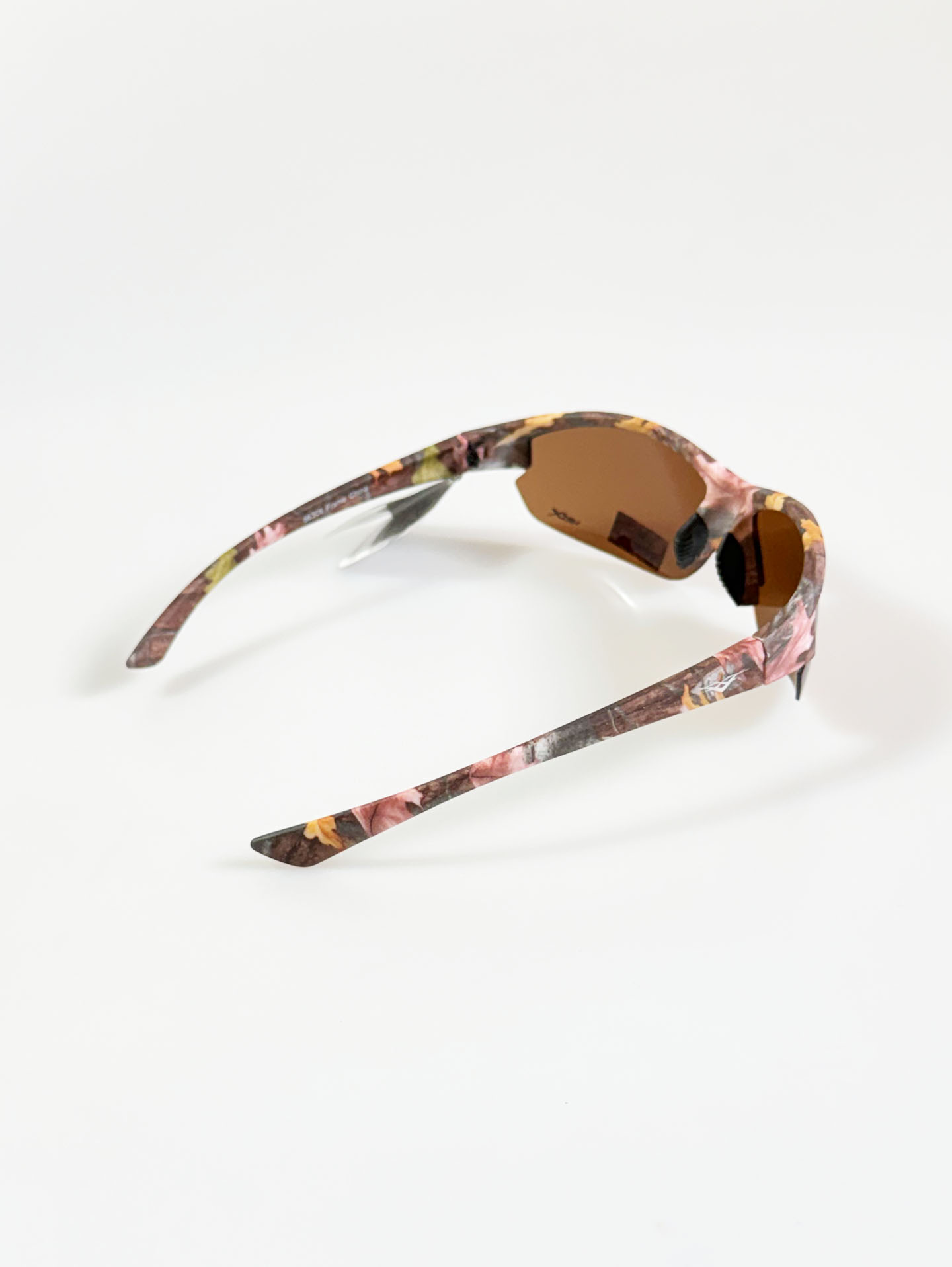 VERTX Realtree Pattern Wraparound Half-Rim Tint Sunglasses