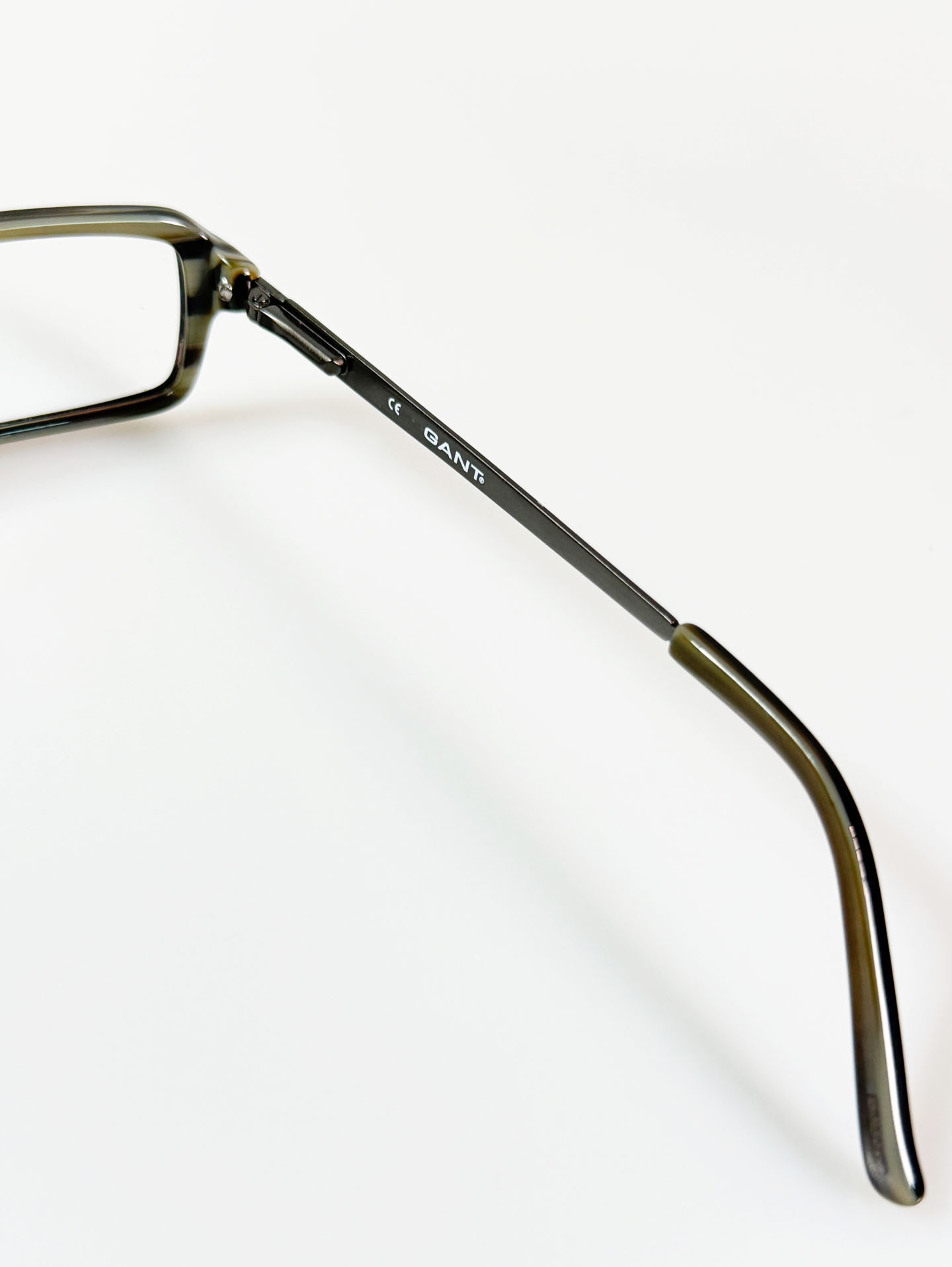 GANT Black Square Horn-Rim Frame Glasses