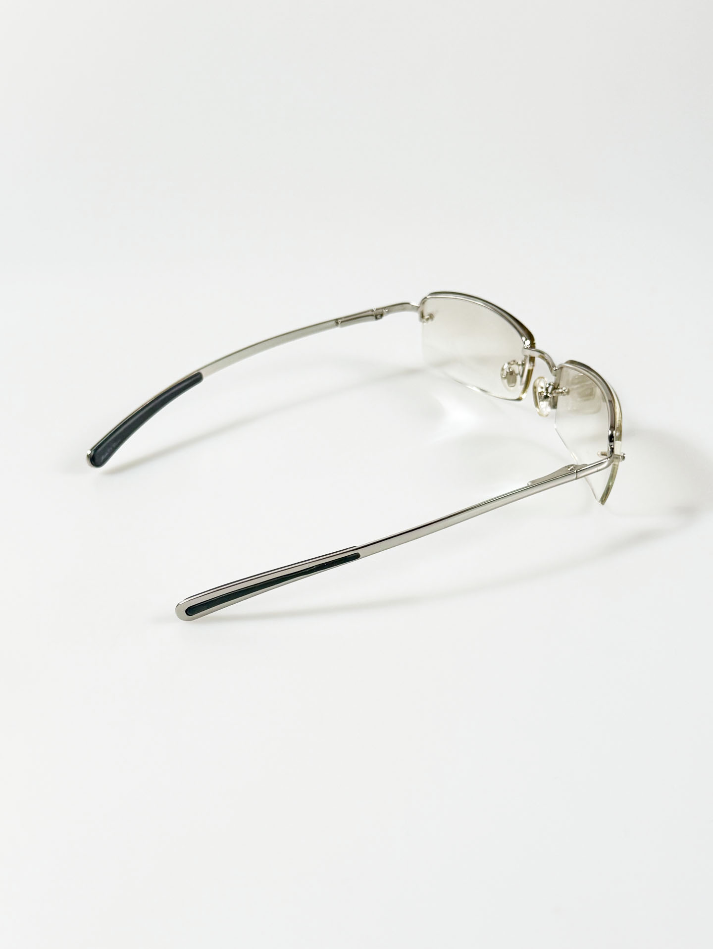 CAPRIO Rimless Square Metal Tint Sunglasses