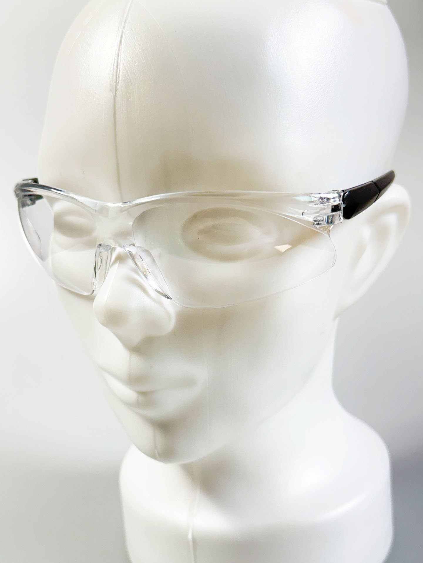 Clear Shield Wraparound Goggle Frame Sunglasses