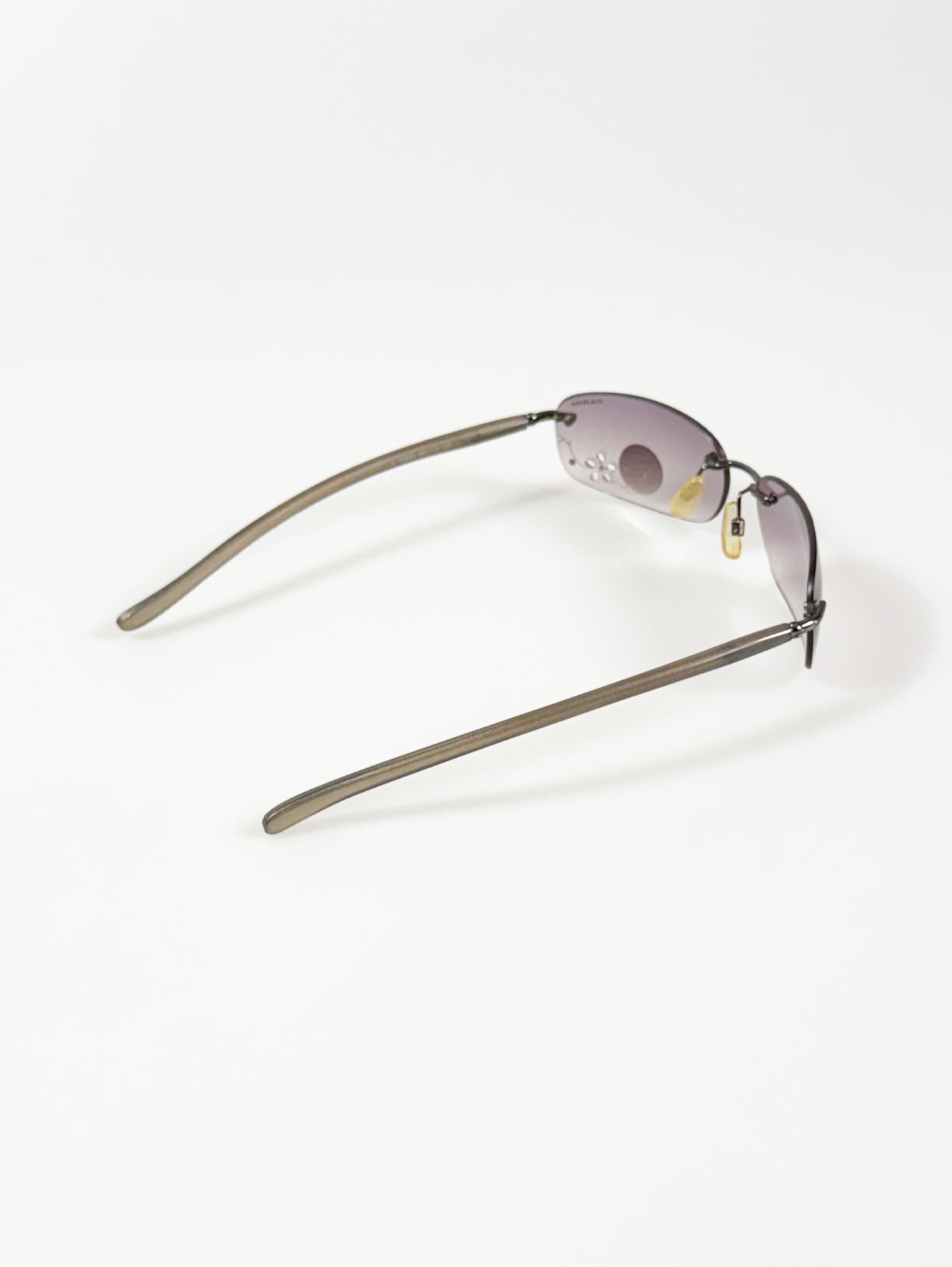 PARIM Rimless Square Metal Sunglasses