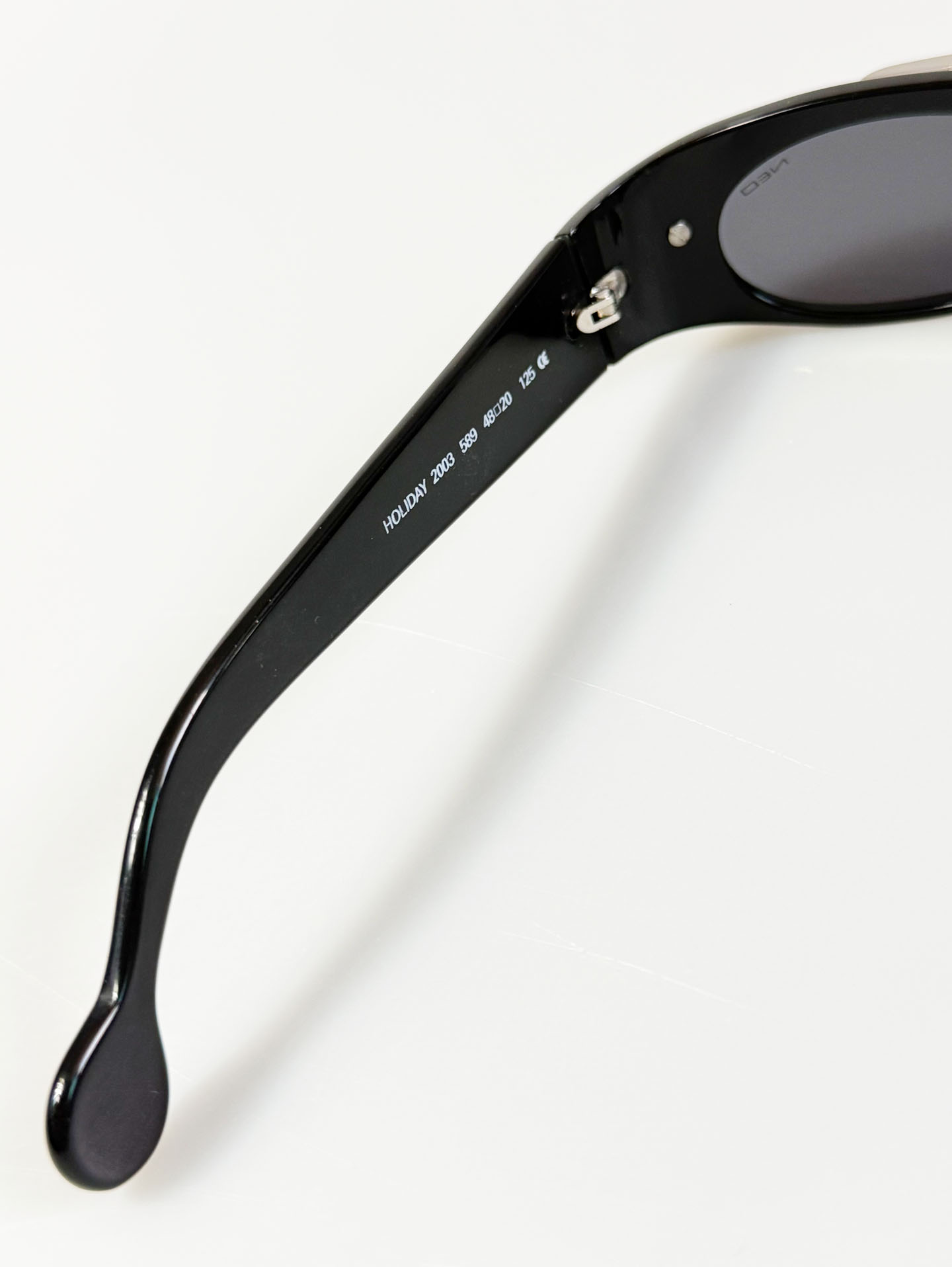 NEOSTYLE Black & Silver Oval Combination Frame Sunglasses