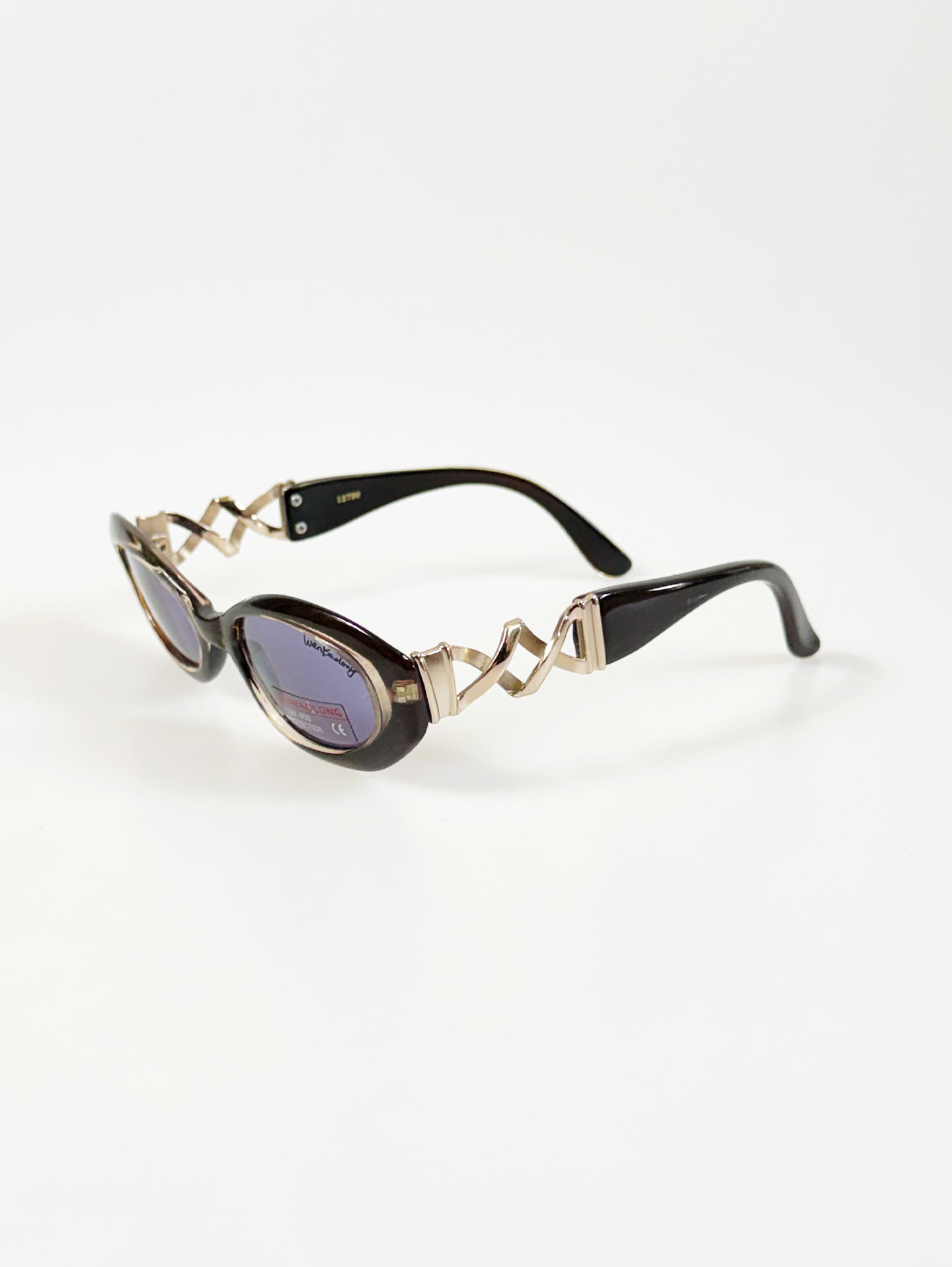 90's WANBAOLONG Bold Oval Tint Sunglasses