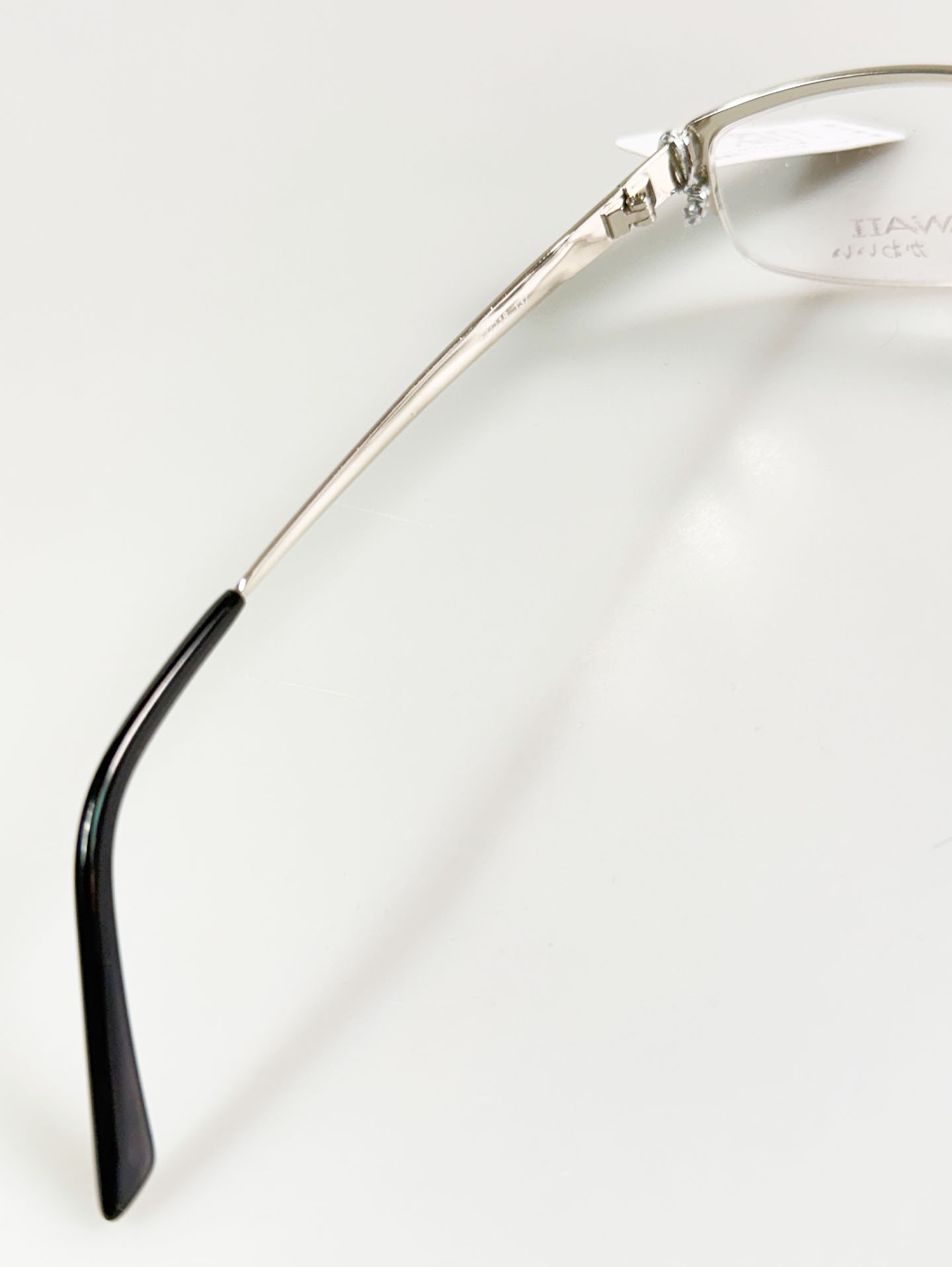 Series 01. GAWAII Vintage Titanium Semi-Rimless Eyewear Collection