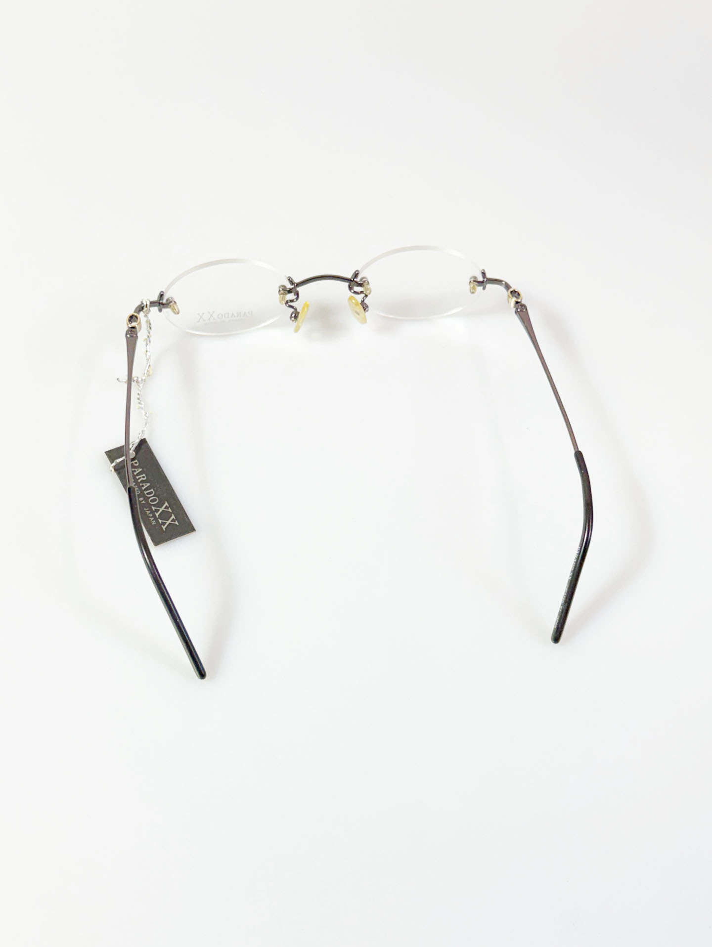 PARADOXX Rimless Oval Titanium Frame Glasses