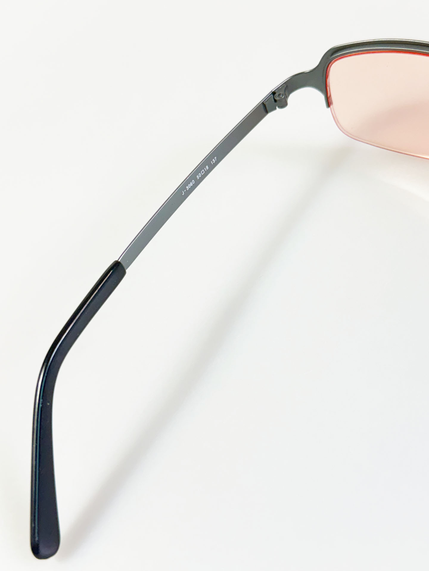 JEEP Semi-Rimless Square Metal Tint Glasses