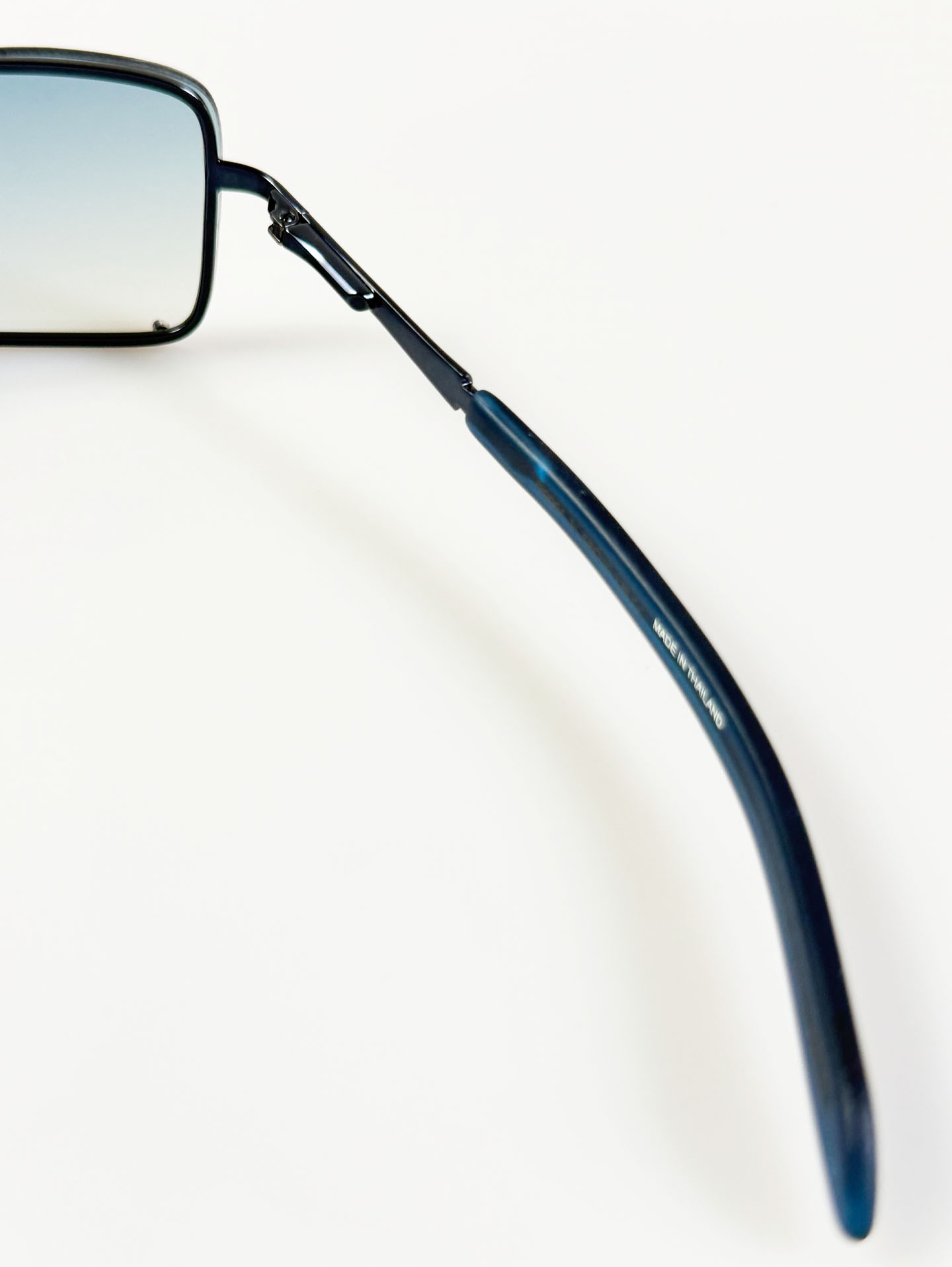 IXRON Rimless Square Metal Tint Sunglasses
