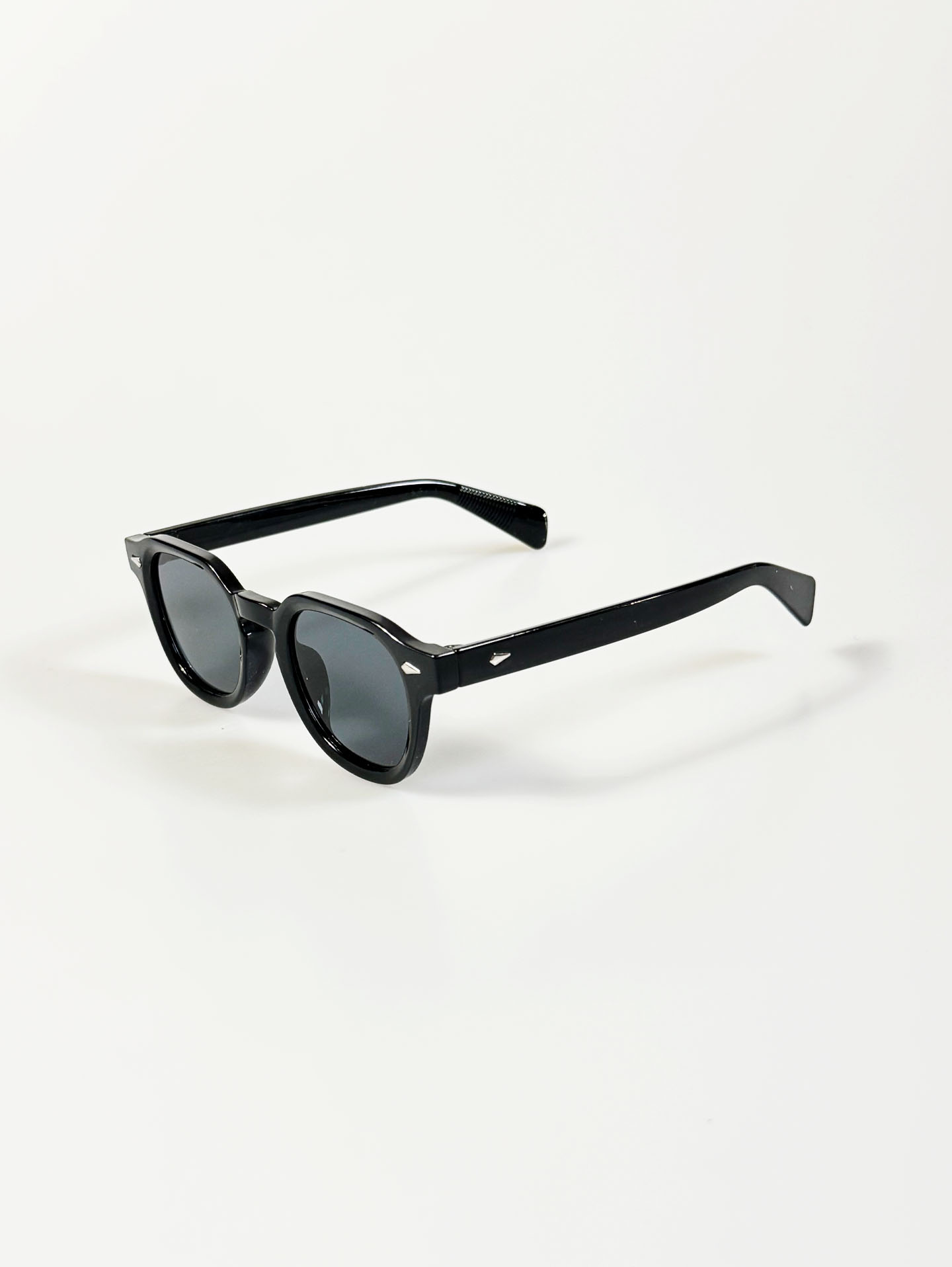 Classic Black Bold Square Frame Sunglasses