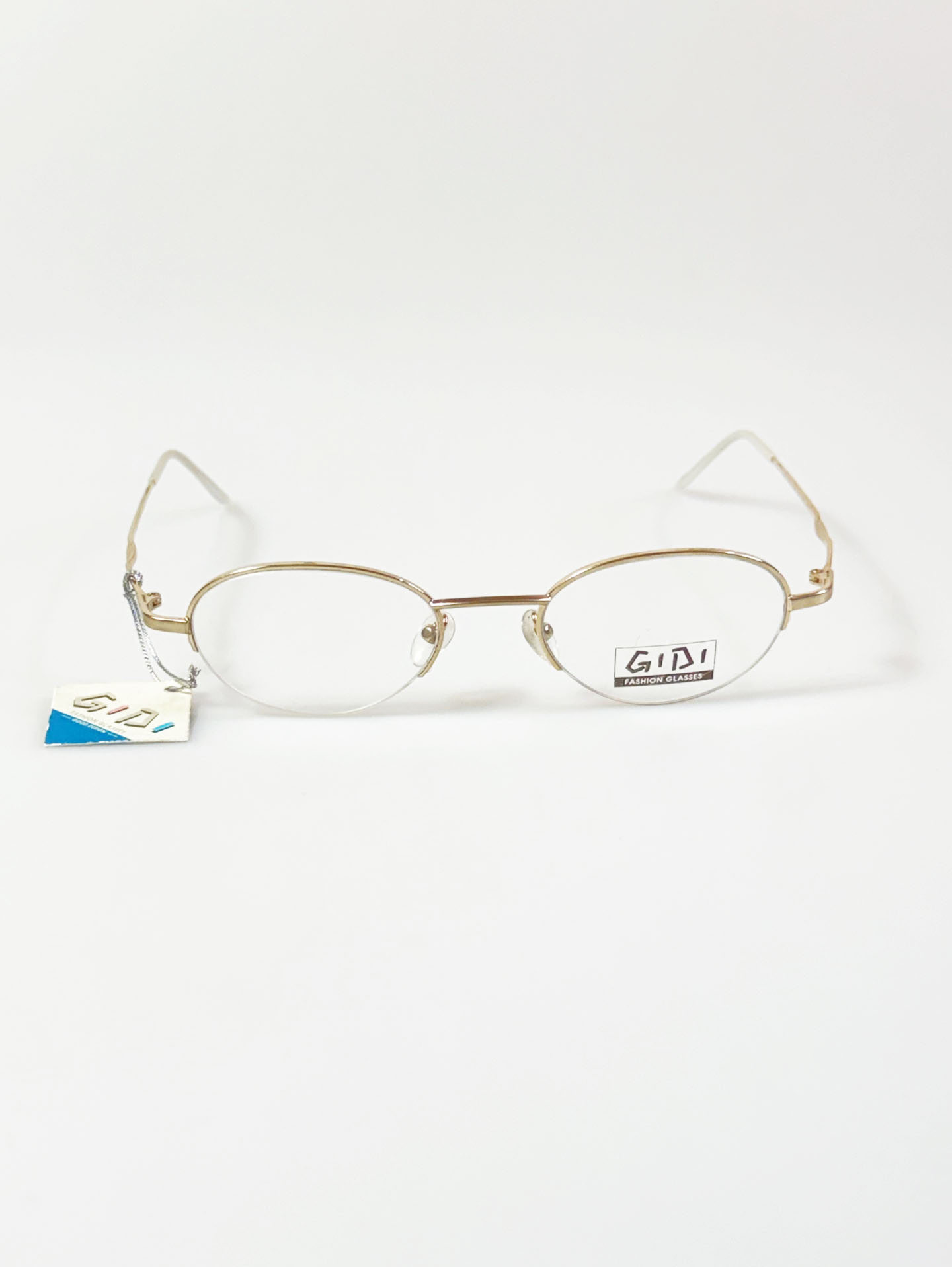 Moya New York Gold Square Rimless Metal Glasses