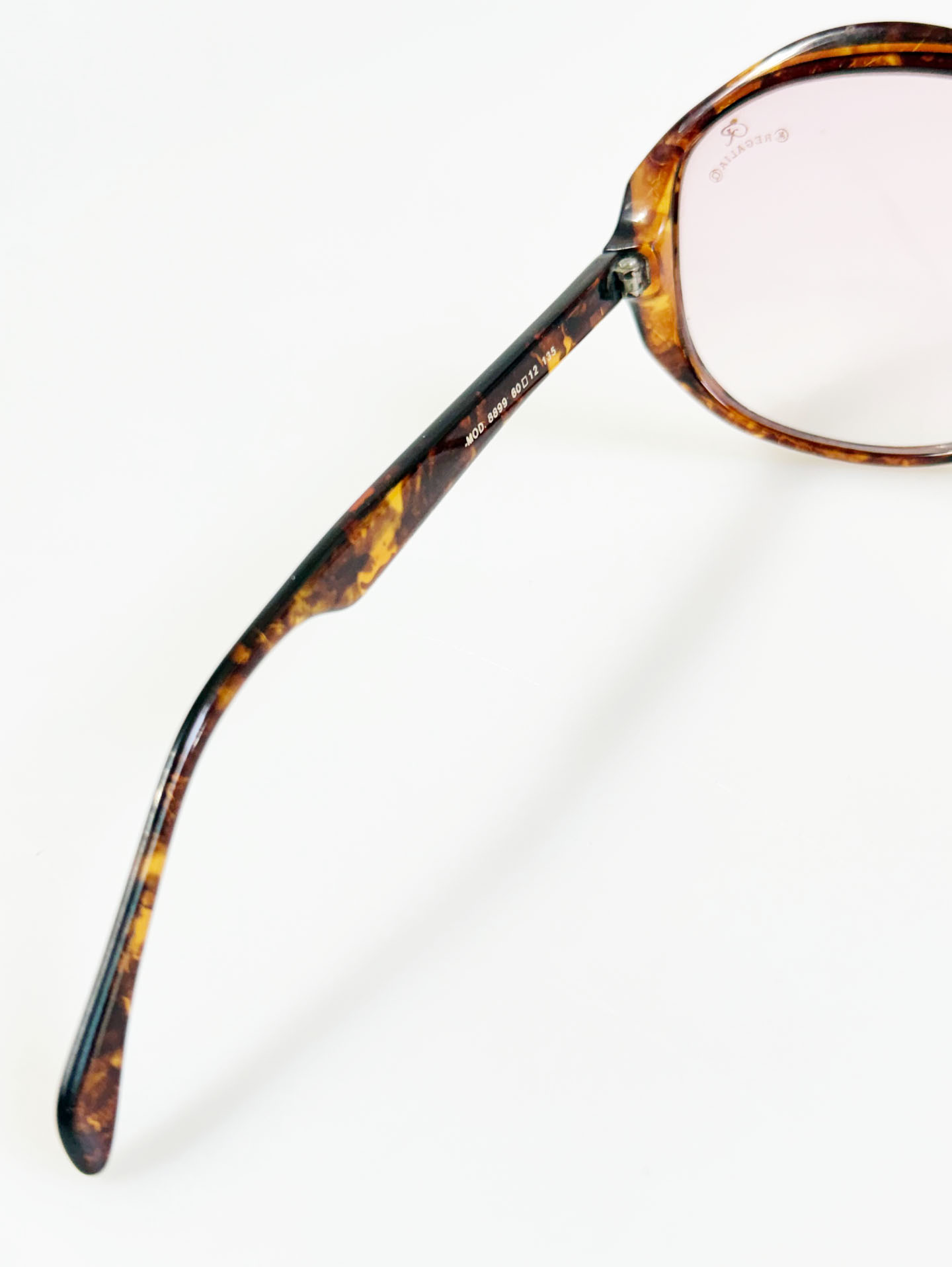 90's REGALIA Tortoiseshell Oversized Oval Frame Tint Sunglasses