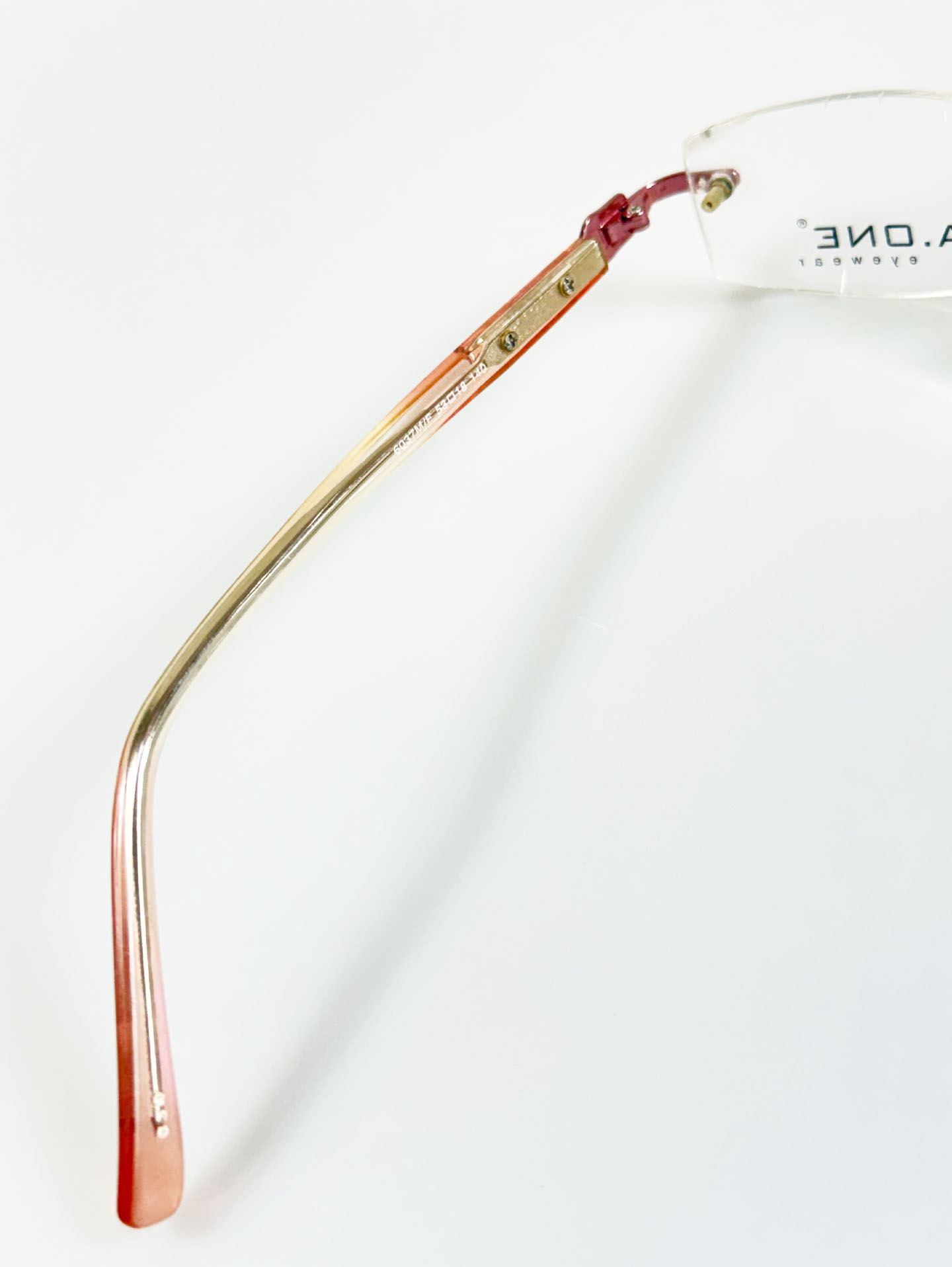 A.ONE Rimless Square Metal Glasses