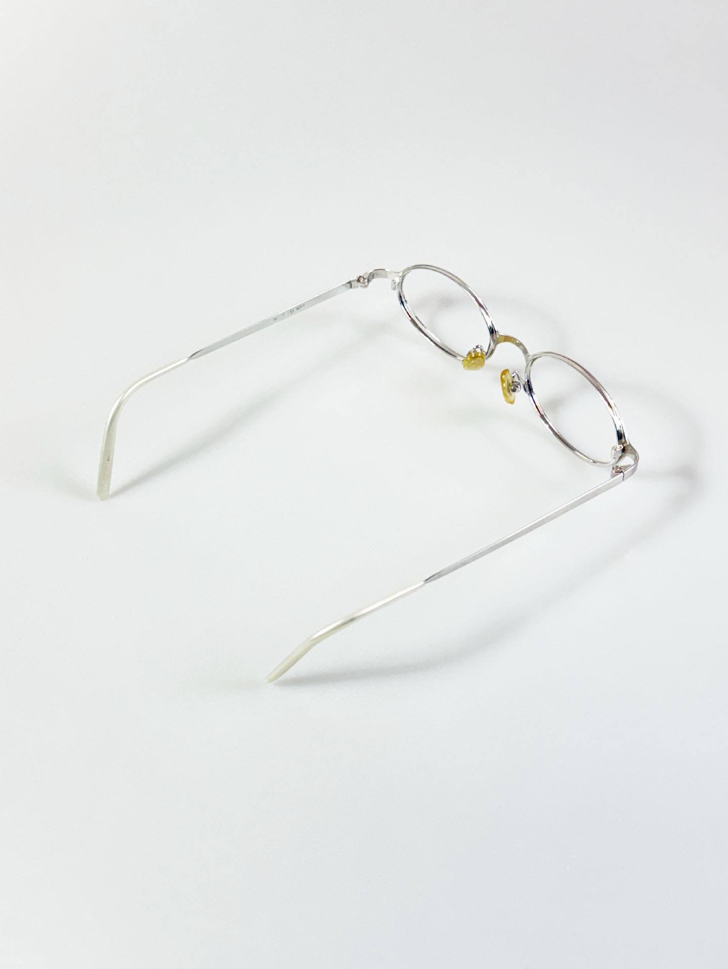 90’s ENCORE Silver Oval Metal Glasses