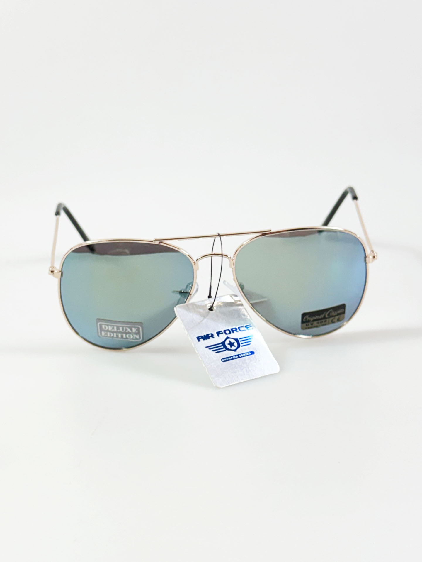 90's AIR FORCE Gold Metal Aviator Sunglasses