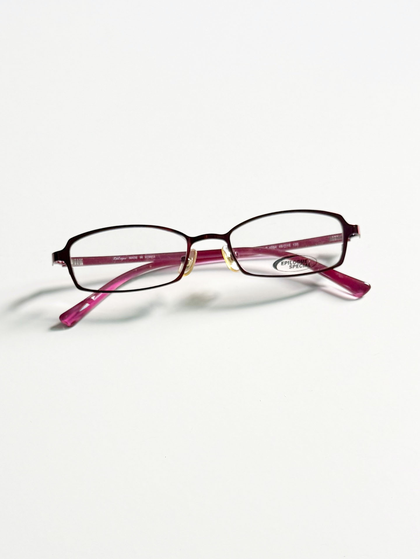 Series. 01 EPILOGUE Vintage Slim Square Metal Frame Collection