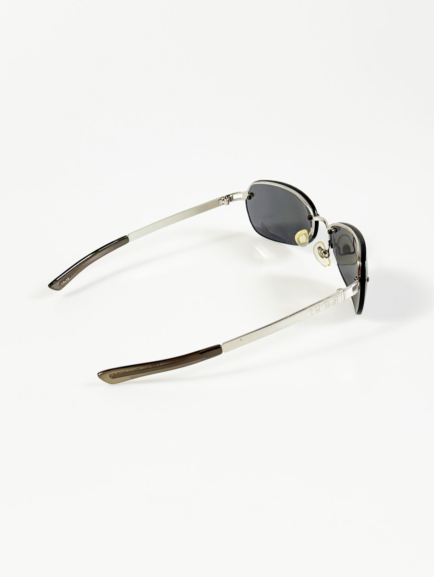90's ACTION Rimless Square Metal Sunglasses