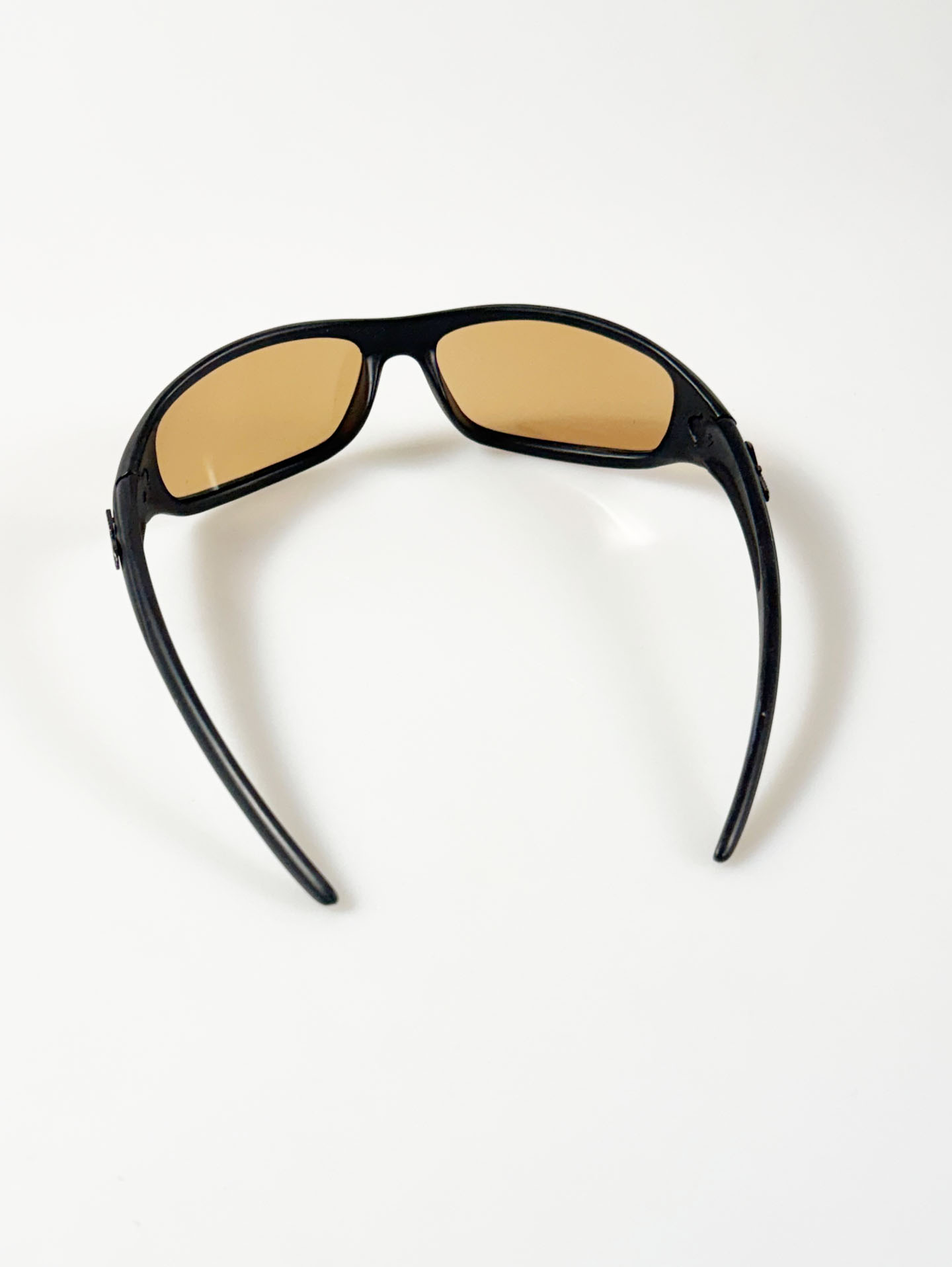 90's CITY KING Matte Black Wraparound Tint Sunglasses