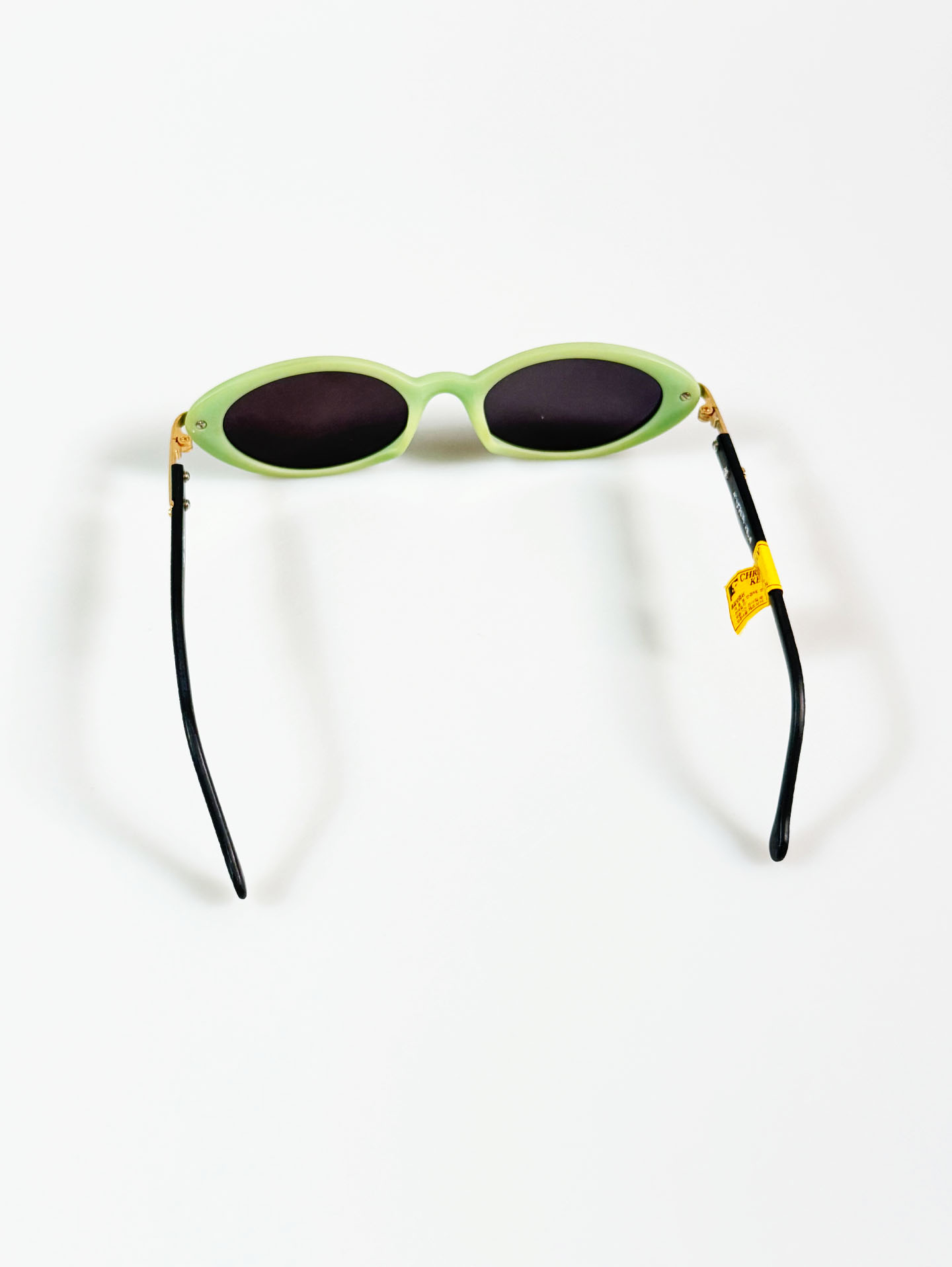 90's Christian Kevin Bold Oval Frame Sunglasses