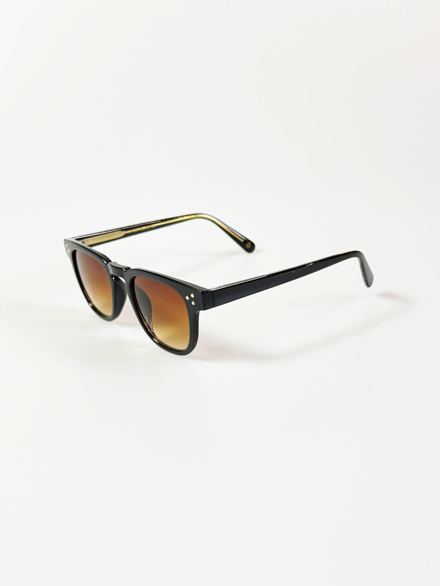 CANAAN Black Square Frame Tinted Sunglasses