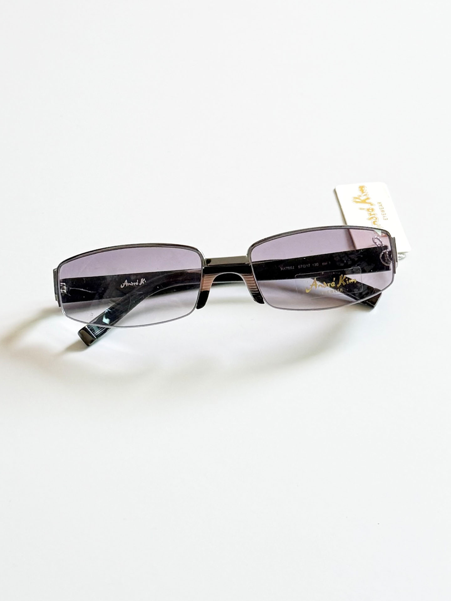ANDRÉ KIM Semi-Rimless Sunglasses Collection Series 01