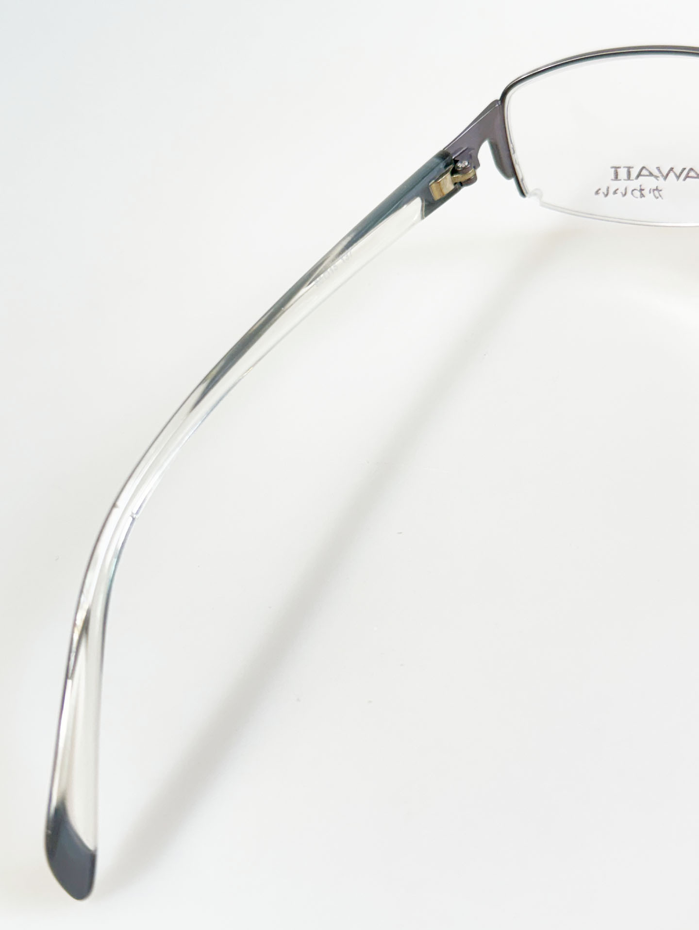 GAWAII Titanium Semi-Rimless Glasses Collection Series 02.