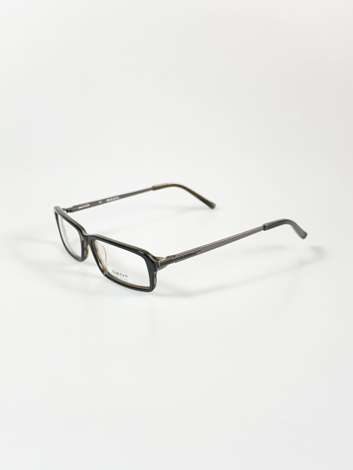 GANT Black Square Horn-Rim Frame Glasses