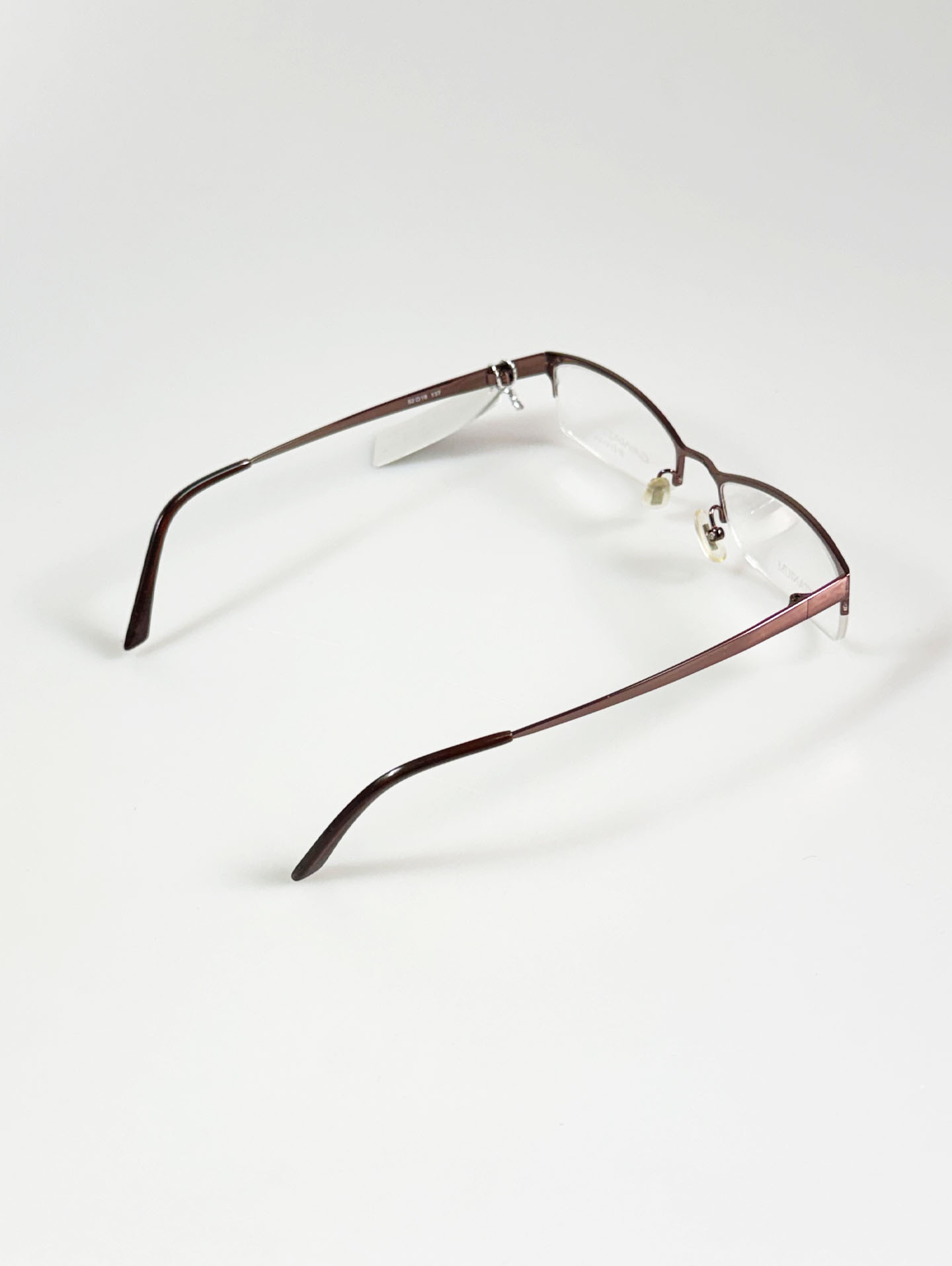 Series 01. GAWAII Vintage Titanium Semi-Rimless Eyewear Collection