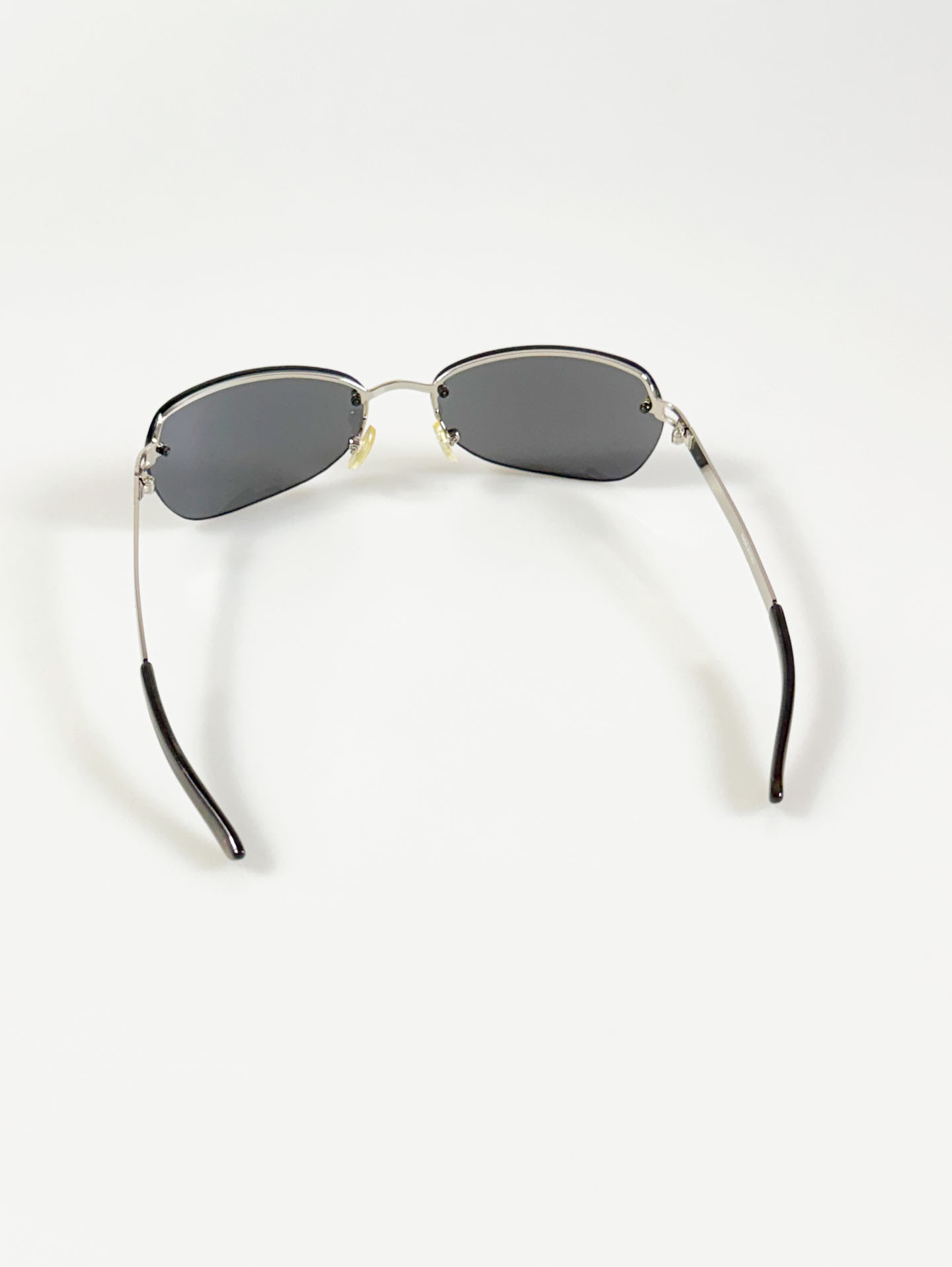 90's ACTION Rimless Square Metal Sunglasses