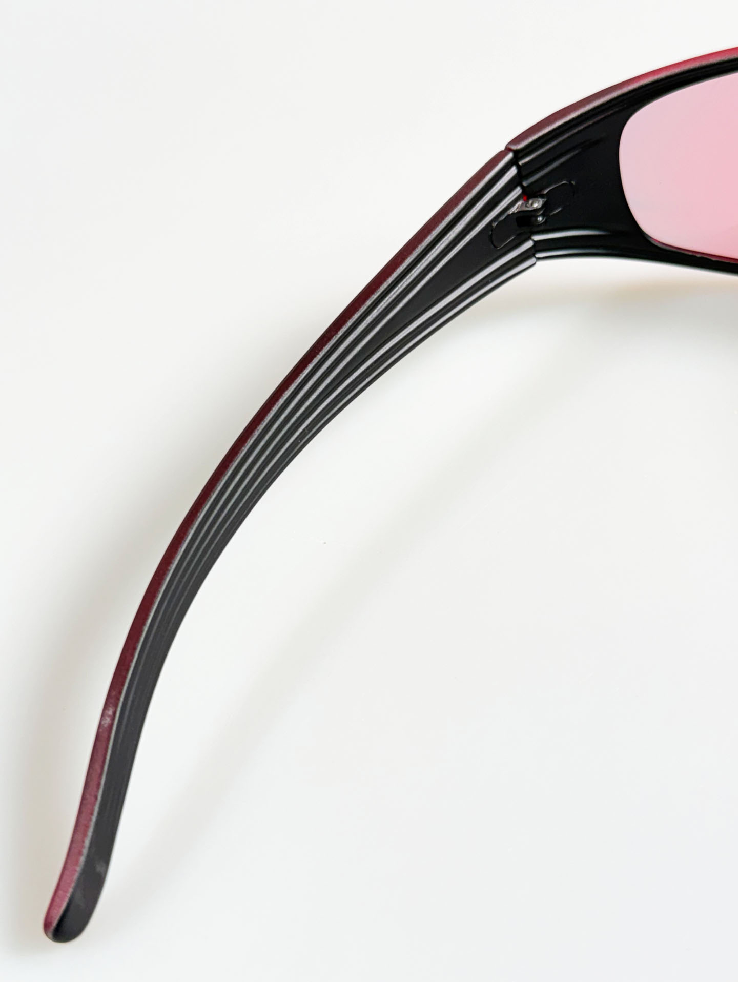 OCEAN PACIFIC Burgundy Wraparound Sport Tint Sunglasses