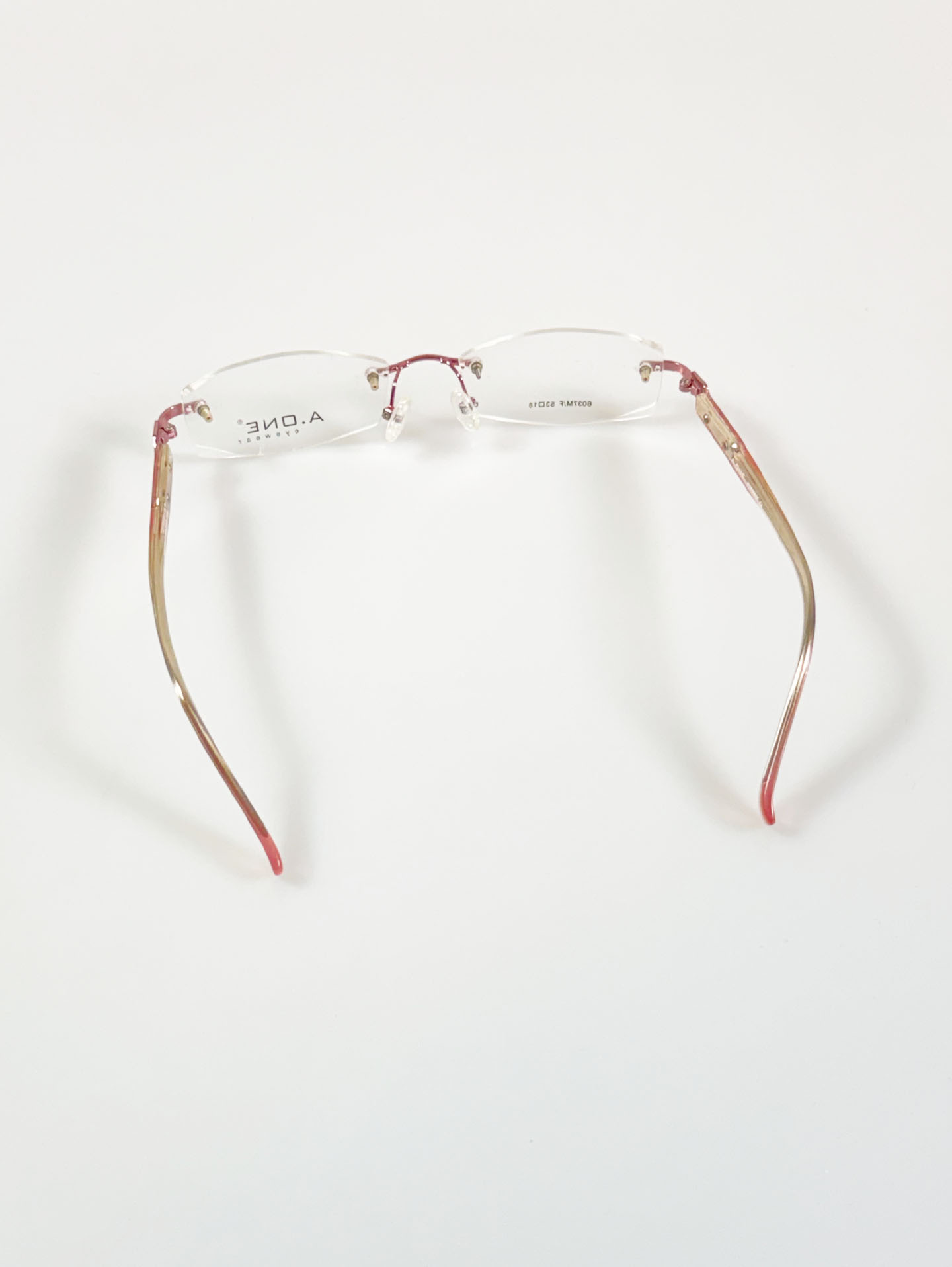 A.ONE Rimless Square Metal Glasses