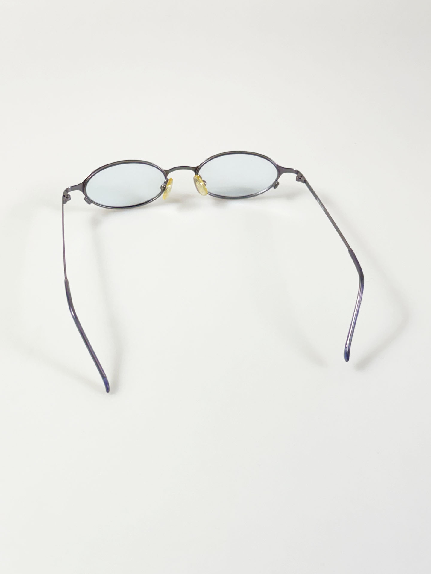 JEEP Blue Slim Oval Metal Tint Glasses
