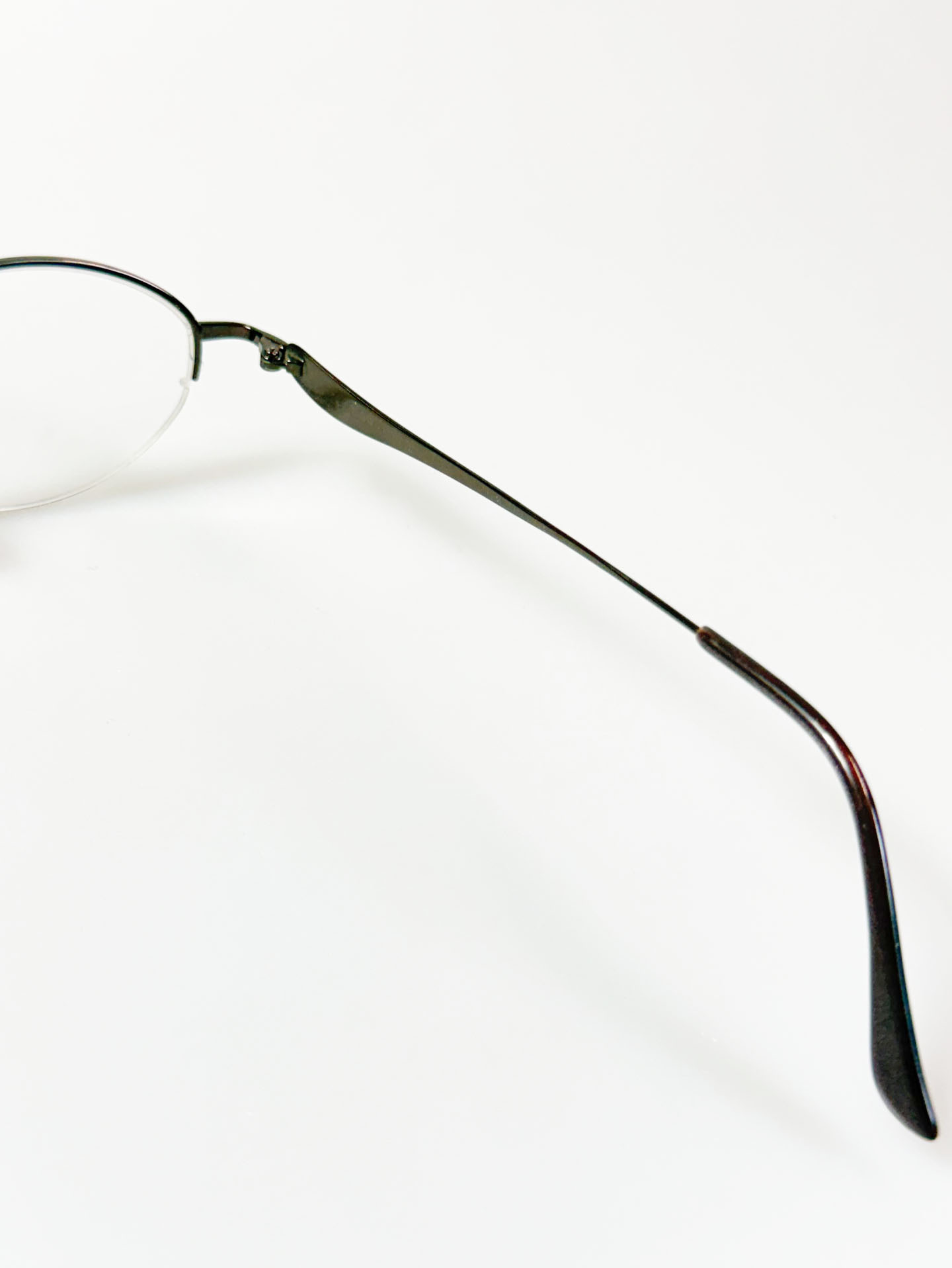 CELLINI Half-Rim Oval Metal Glasses
