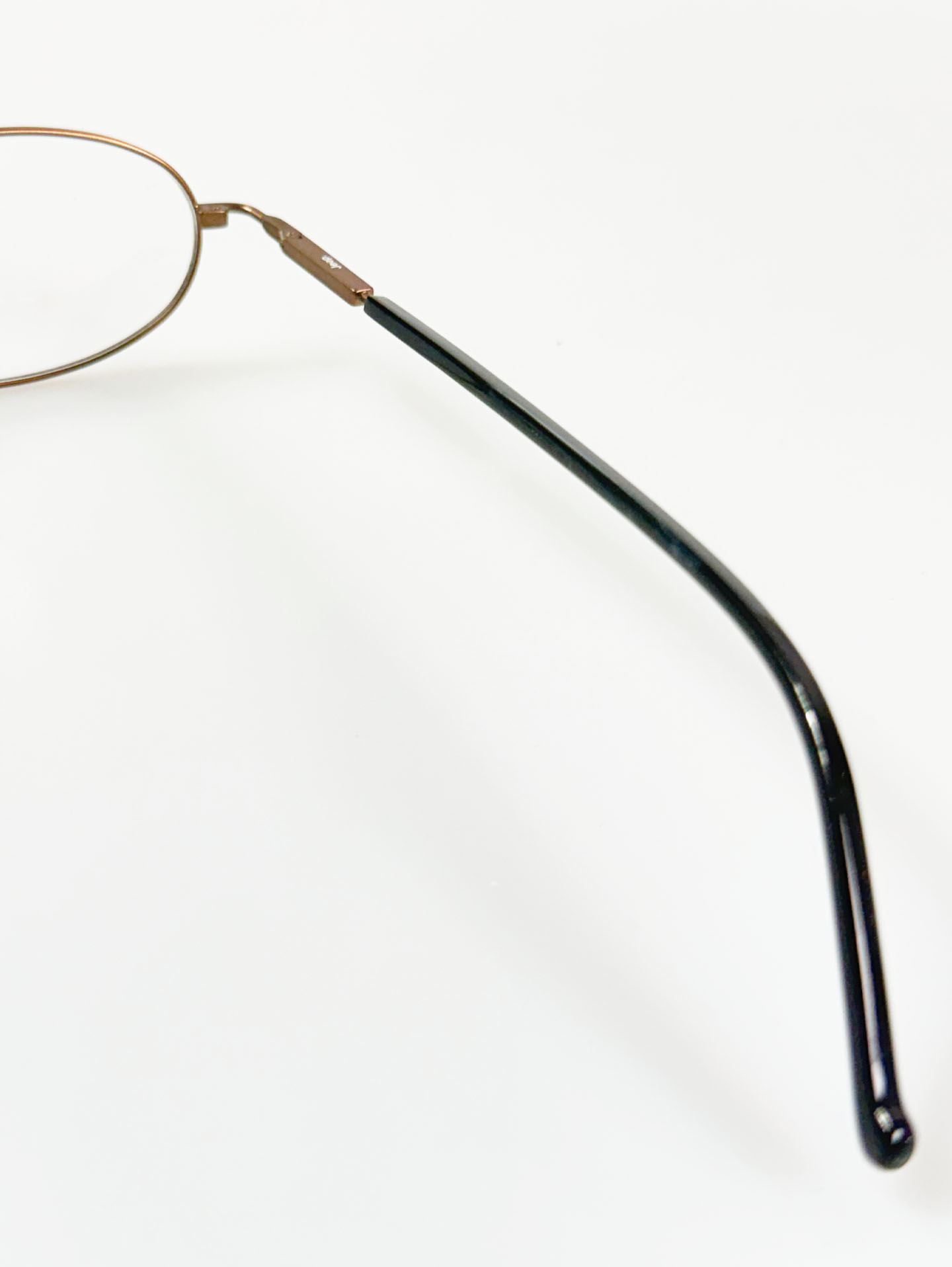 JEEP Bronze Slim Oval Metal Glasses