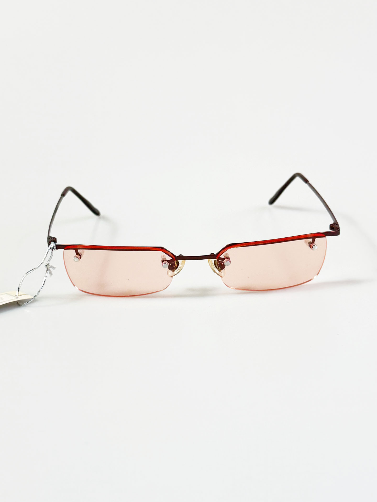 JEEP Semi-Rimless Square Metal Tinted Glasses