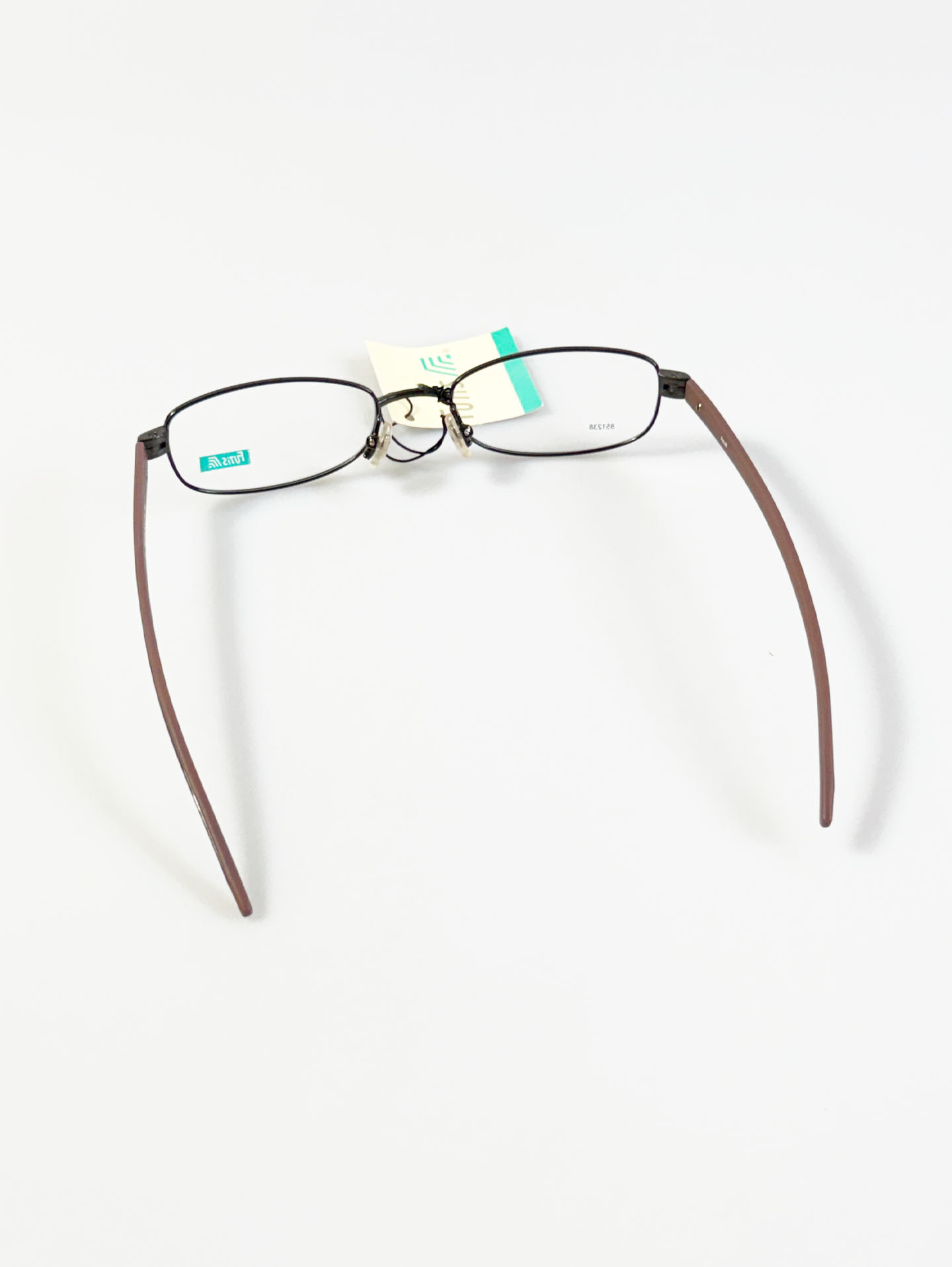 FUTIS Slim Square Gunmetal Glasses