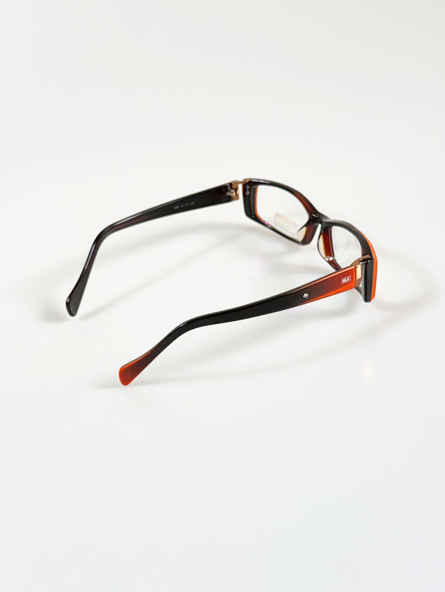 90's MICHIKO LONDON Square Horn-Rim Glasses