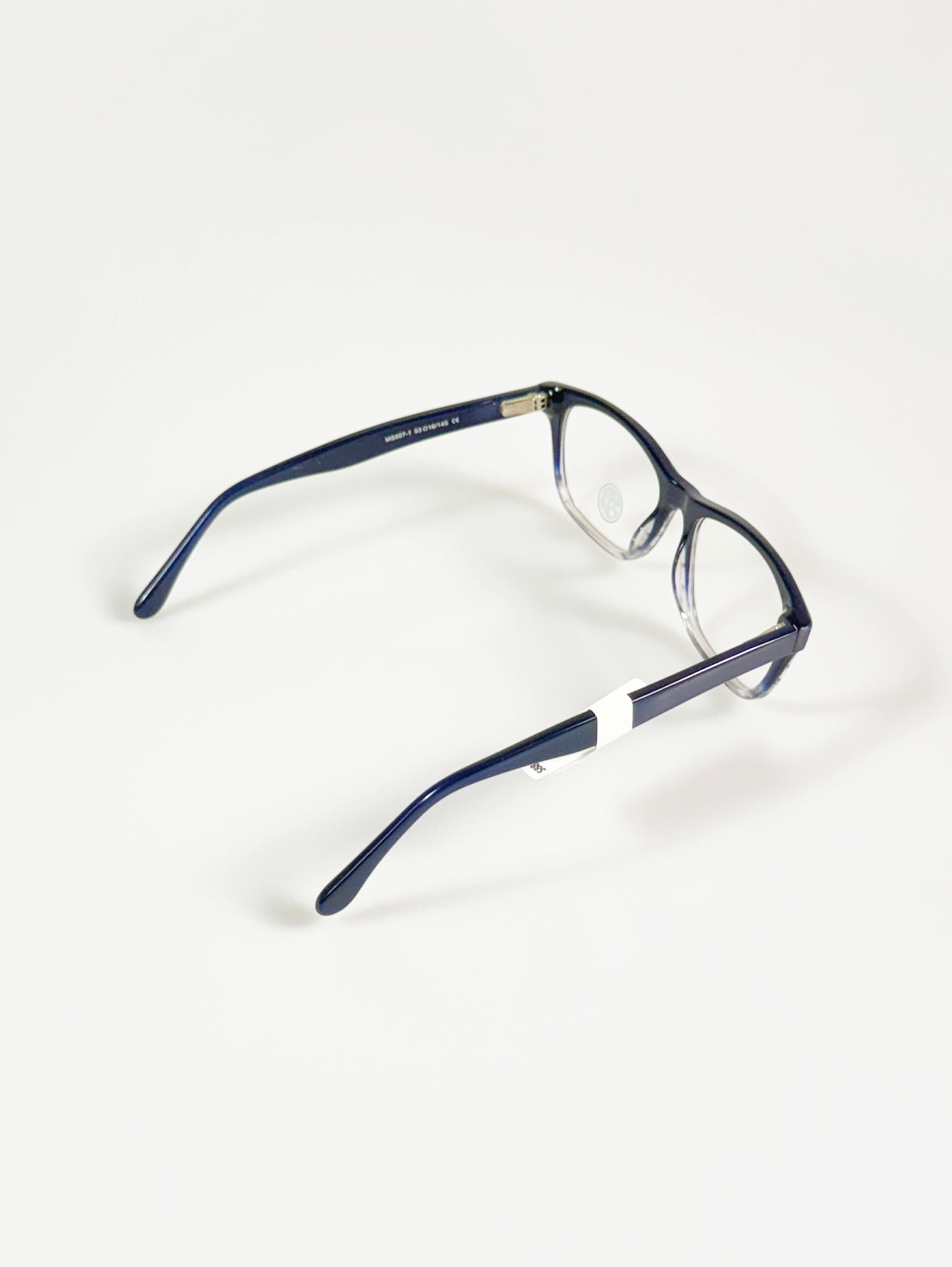 MAUI Two-Tone Square Horn-Rim Frame Glasses