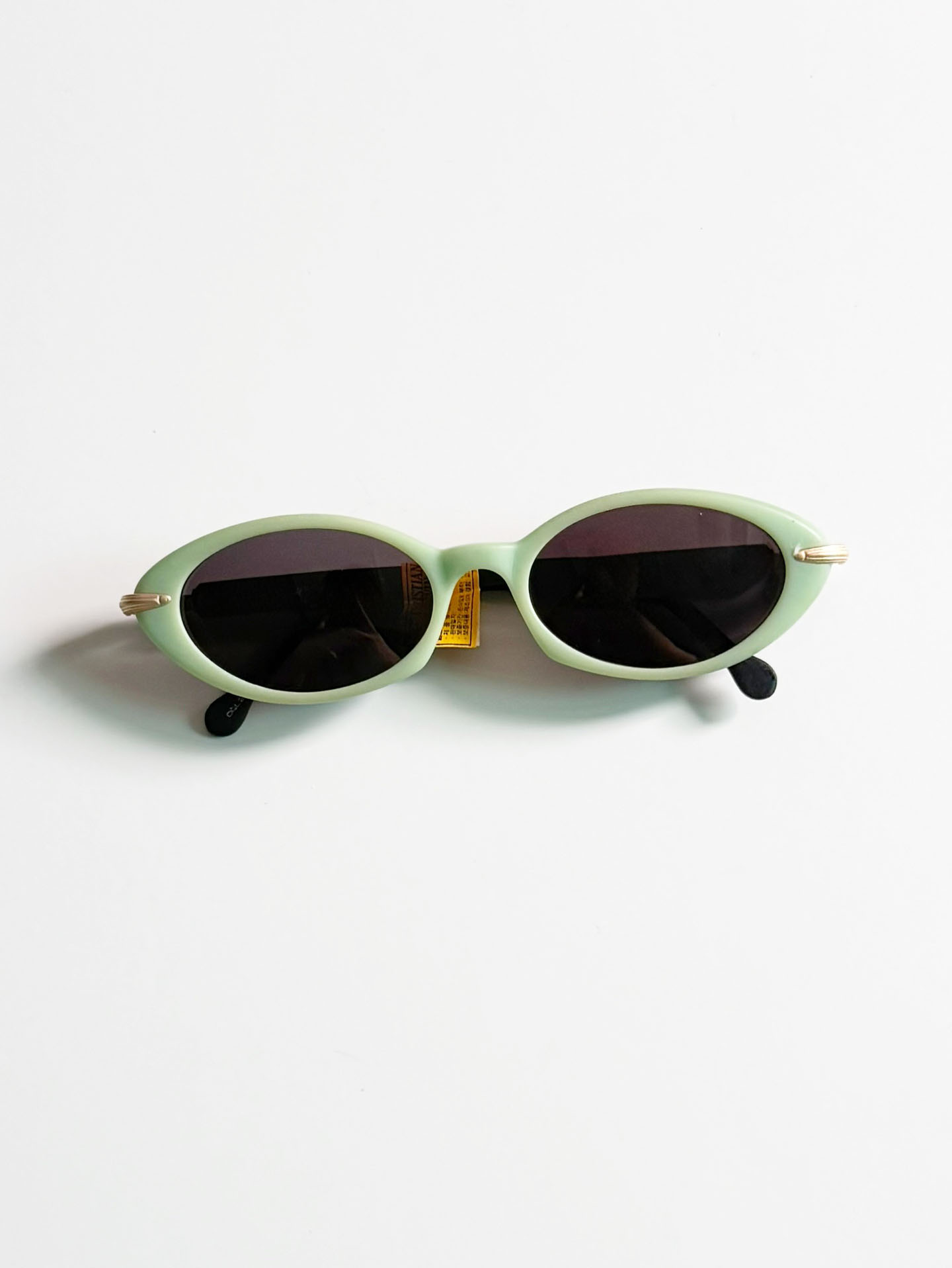 90's Christian Kevin Bold Oval Frame Sunglasses