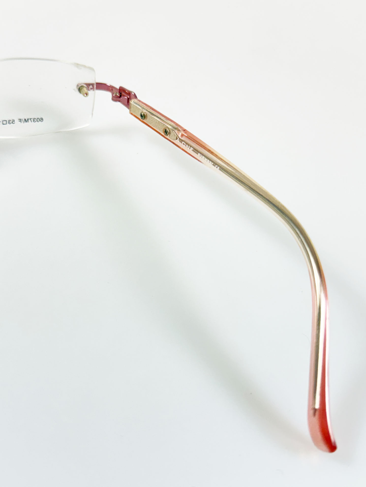 A.ONE Rimless Square Metal Glasses